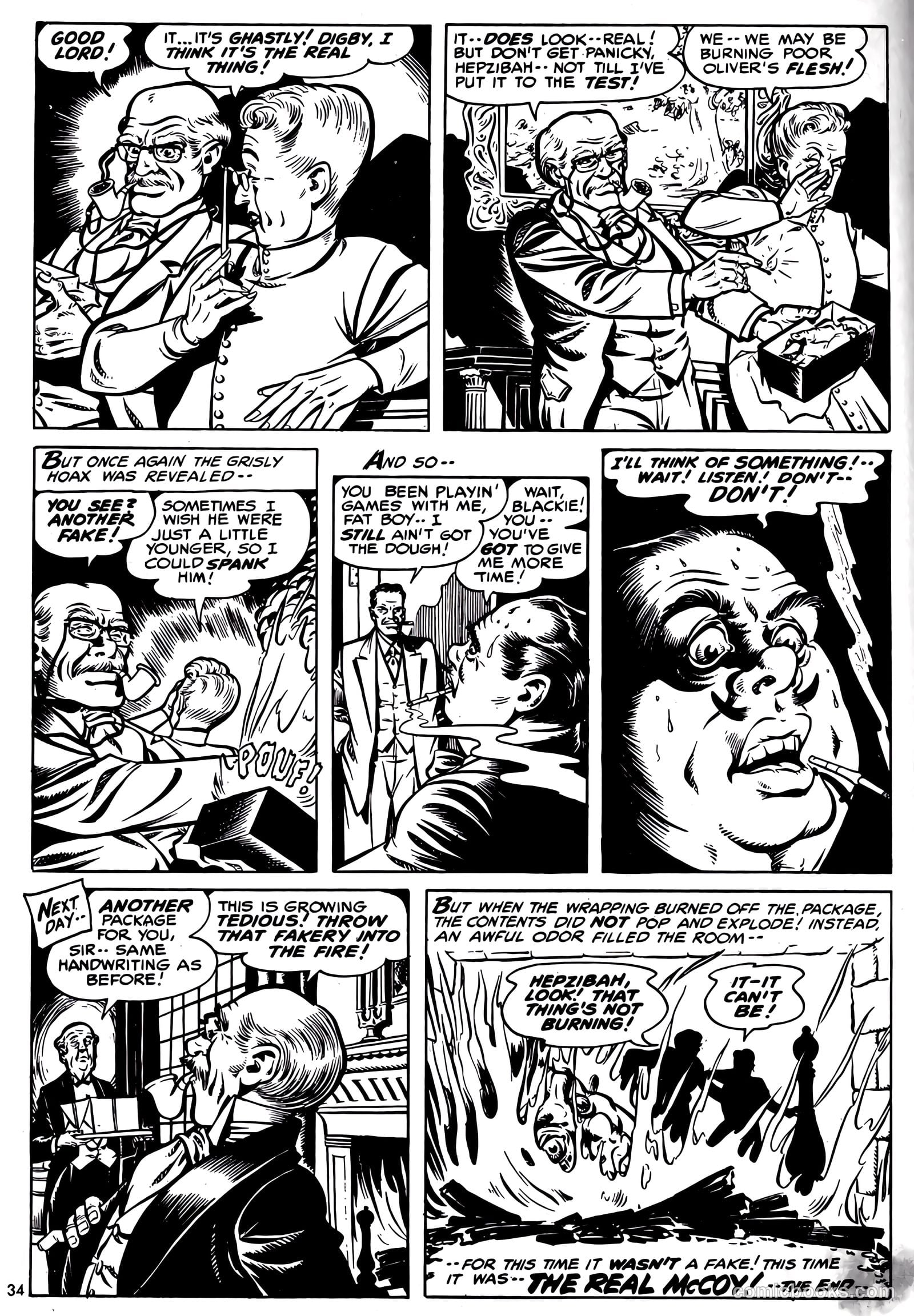 The Clutching Hand #1 (1954) — page 6 of 34