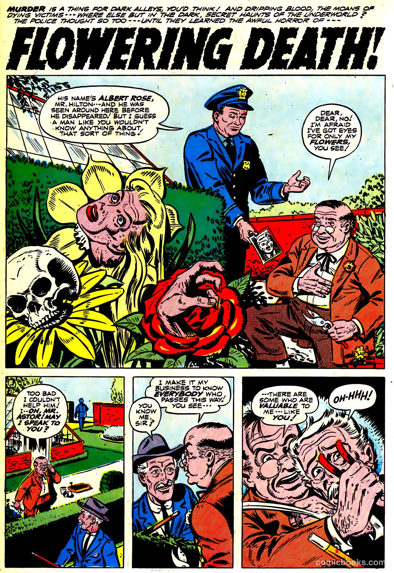The Clutching Hand #1 (1954) — page 7 of 34