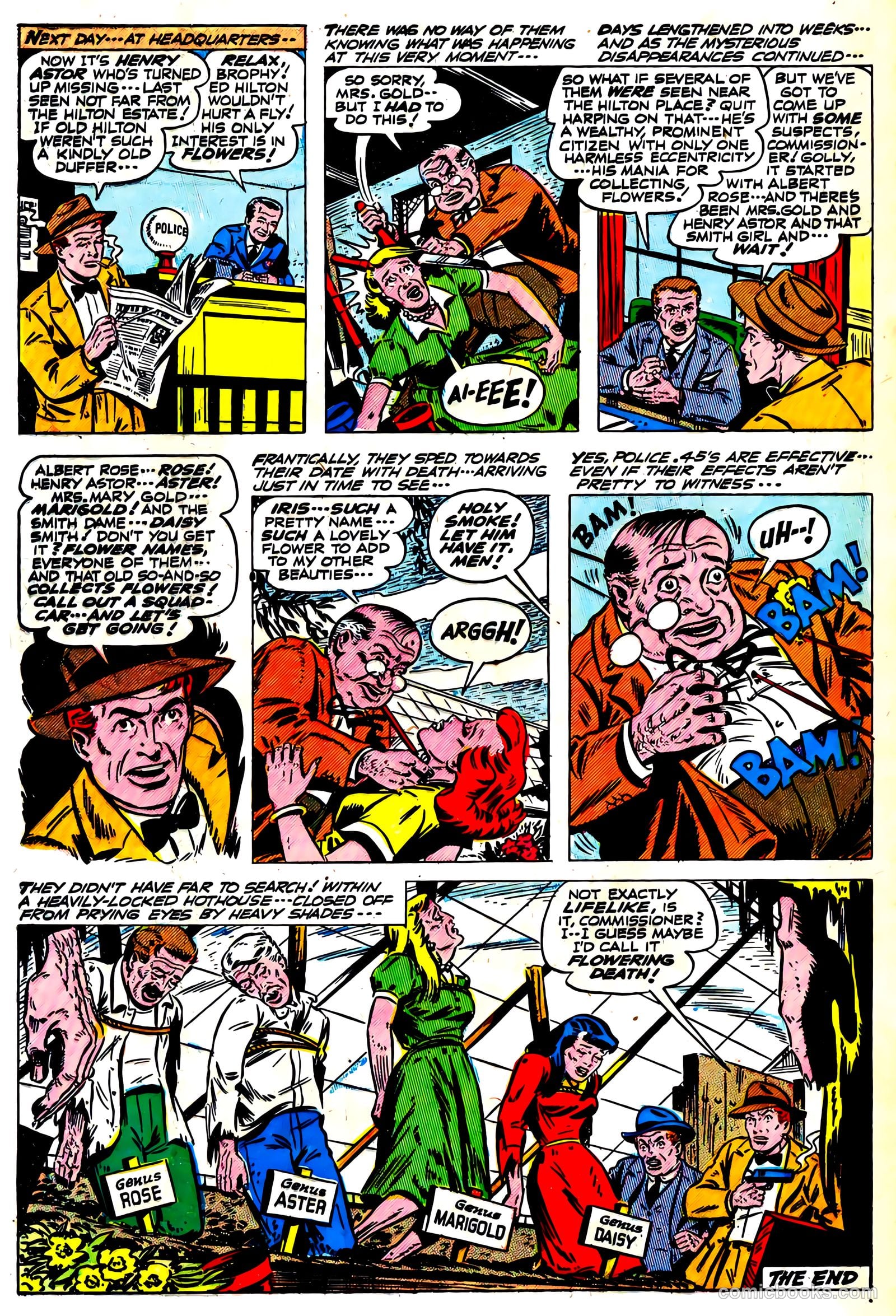 The Clutching Hand #1 (1954) — page 8 of 34