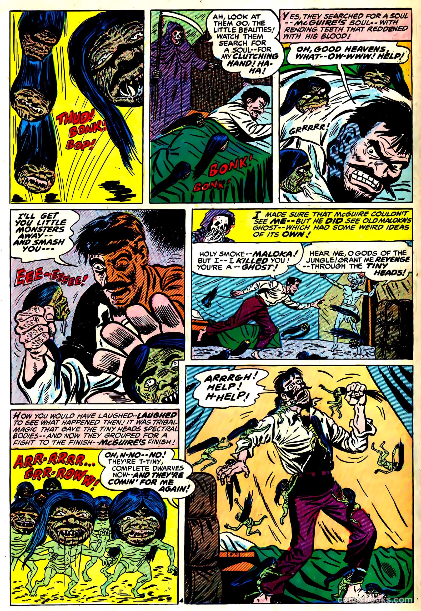 The Clutching Hand #1 (1954) — page 13 of 34