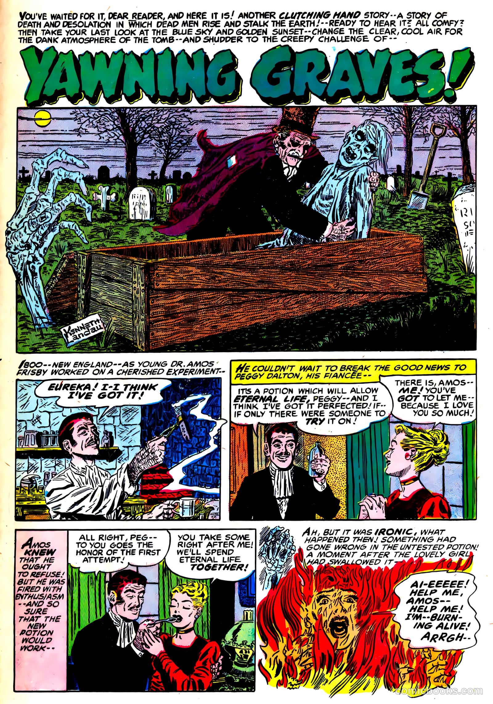 The Clutching Hand #1 (1954) — page 16 of 34