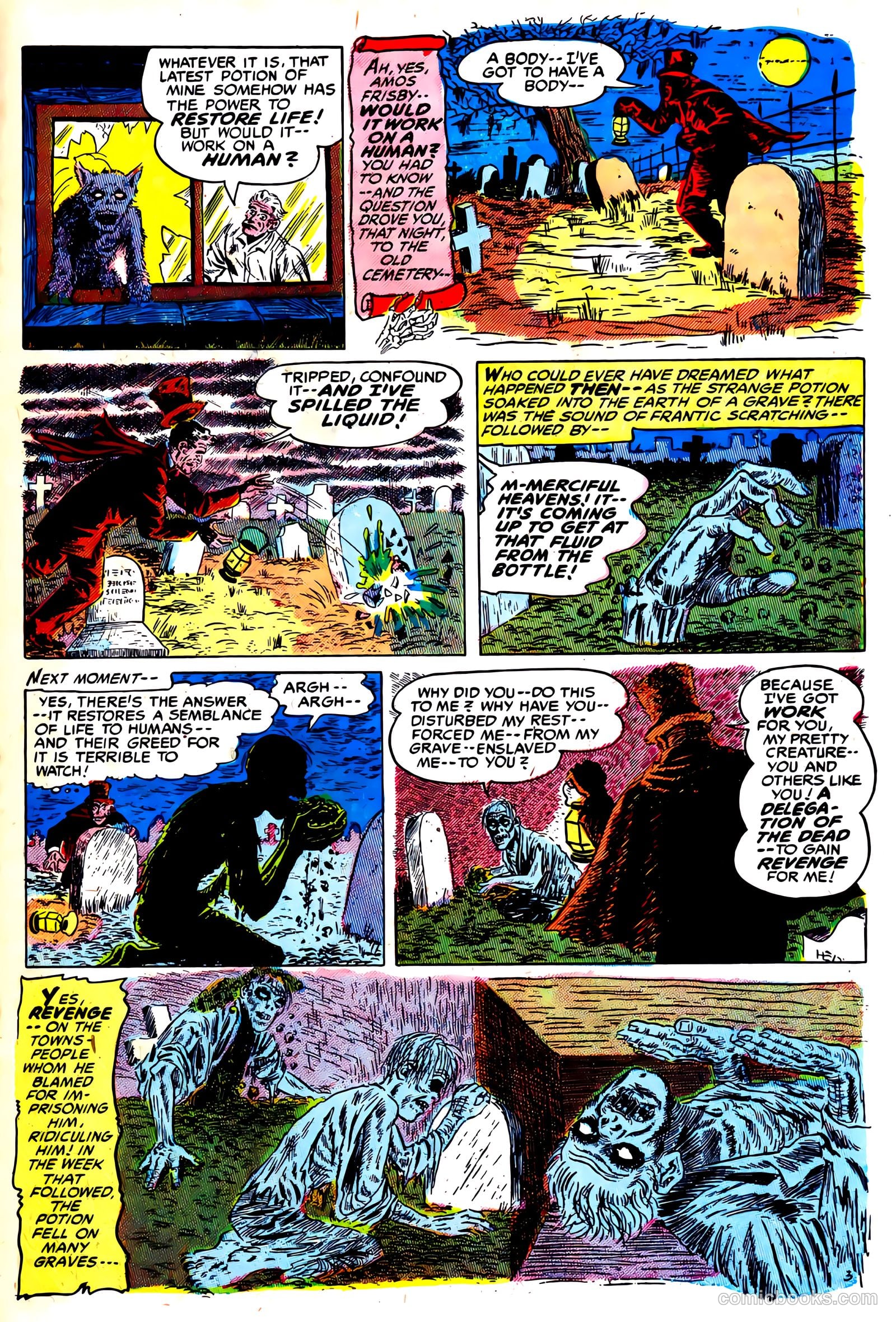 The Clutching Hand #1 (1954) — page 18 of 34