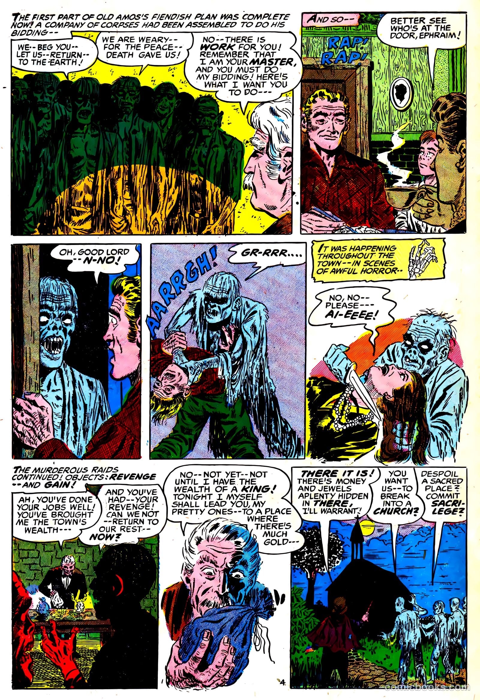 The Clutching Hand #1 (1954) — page 19 of 34