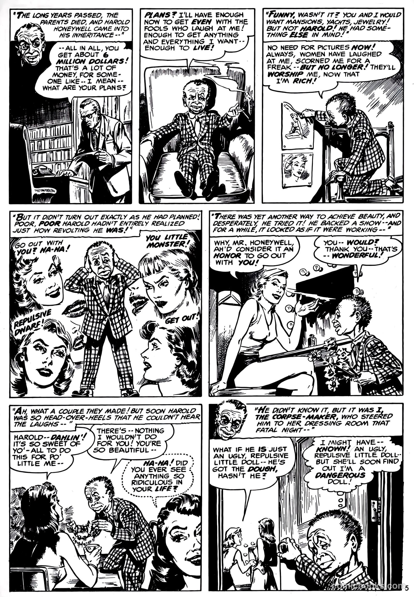 The Clutching Hand #1 (1954) — page 23 of 34