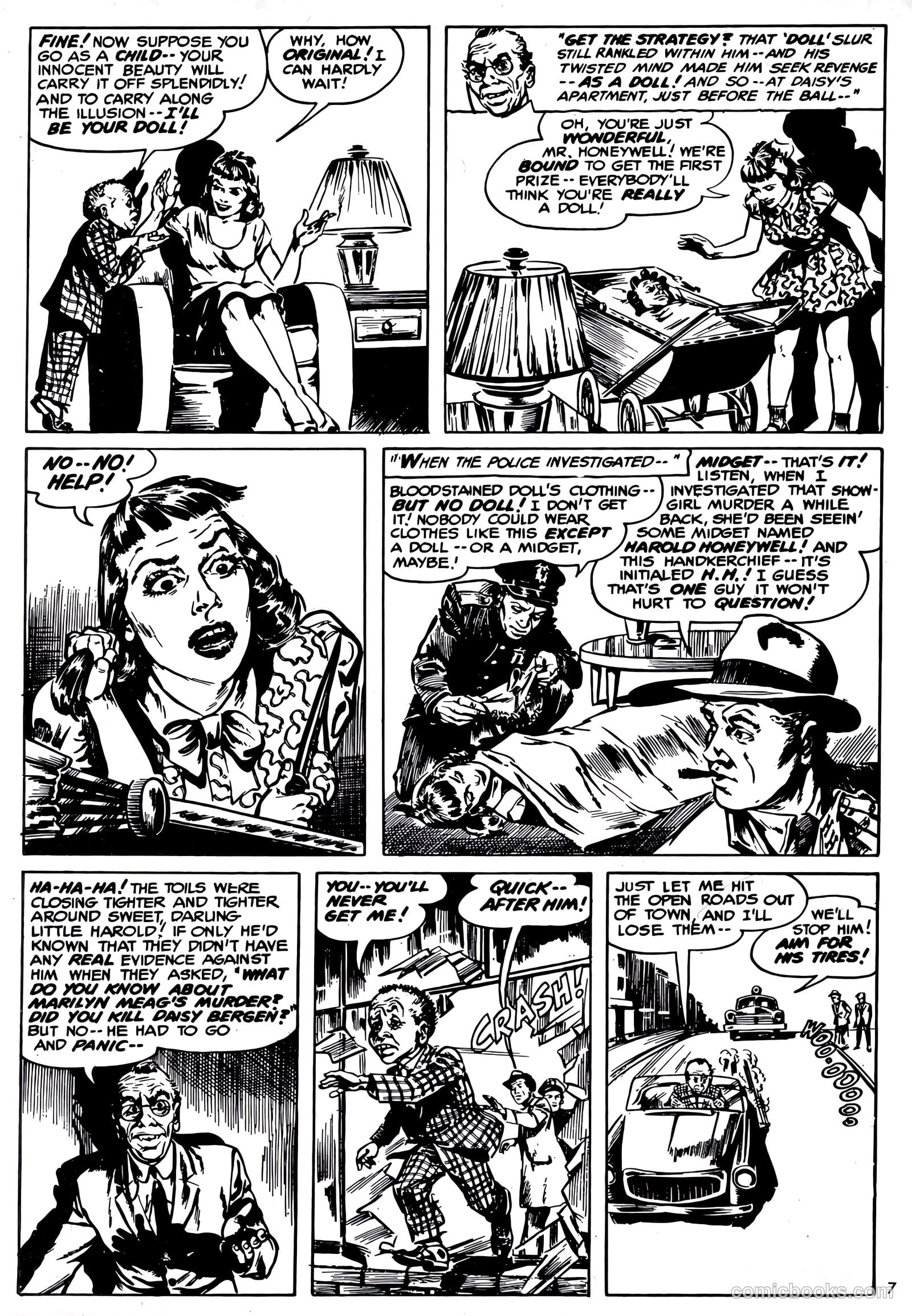 The Clutching Hand #1 (1954) — page 25 of 34