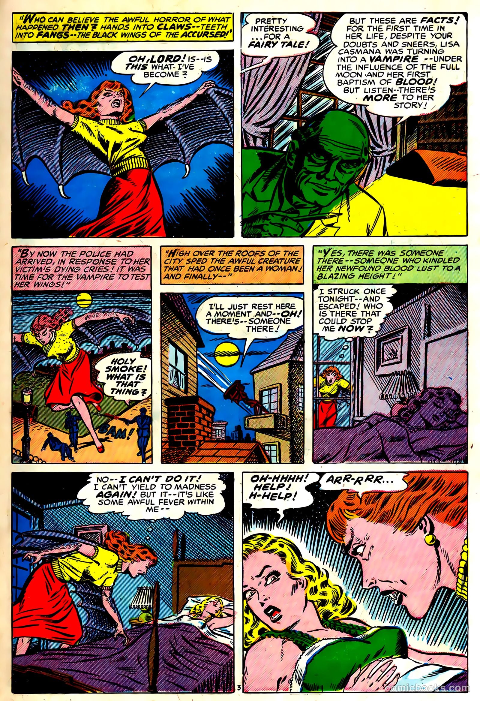 The Clutching Hand #1 (1954) — page 30 of 34
