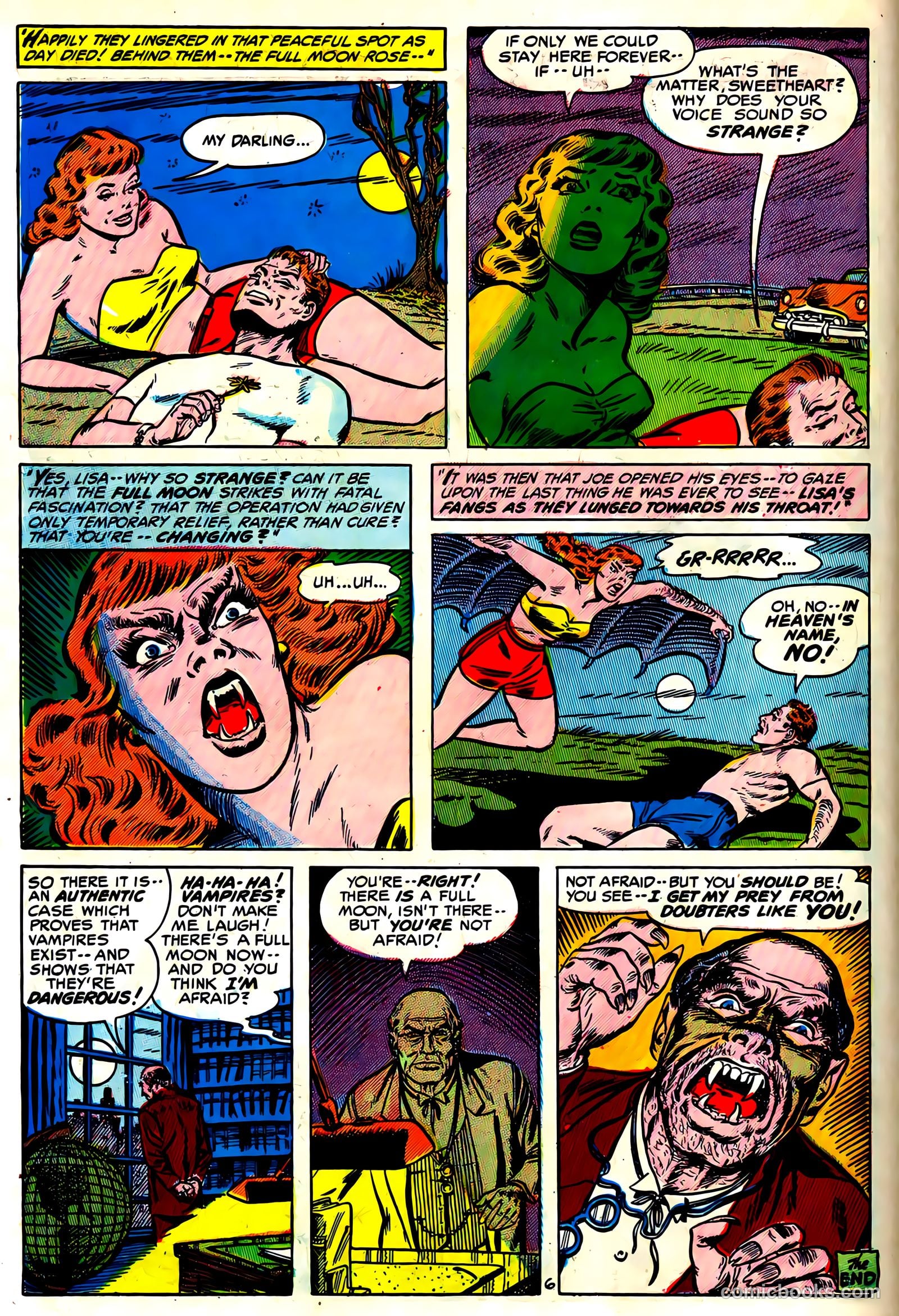 The Clutching Hand #1 (1954) — page 33 of 34