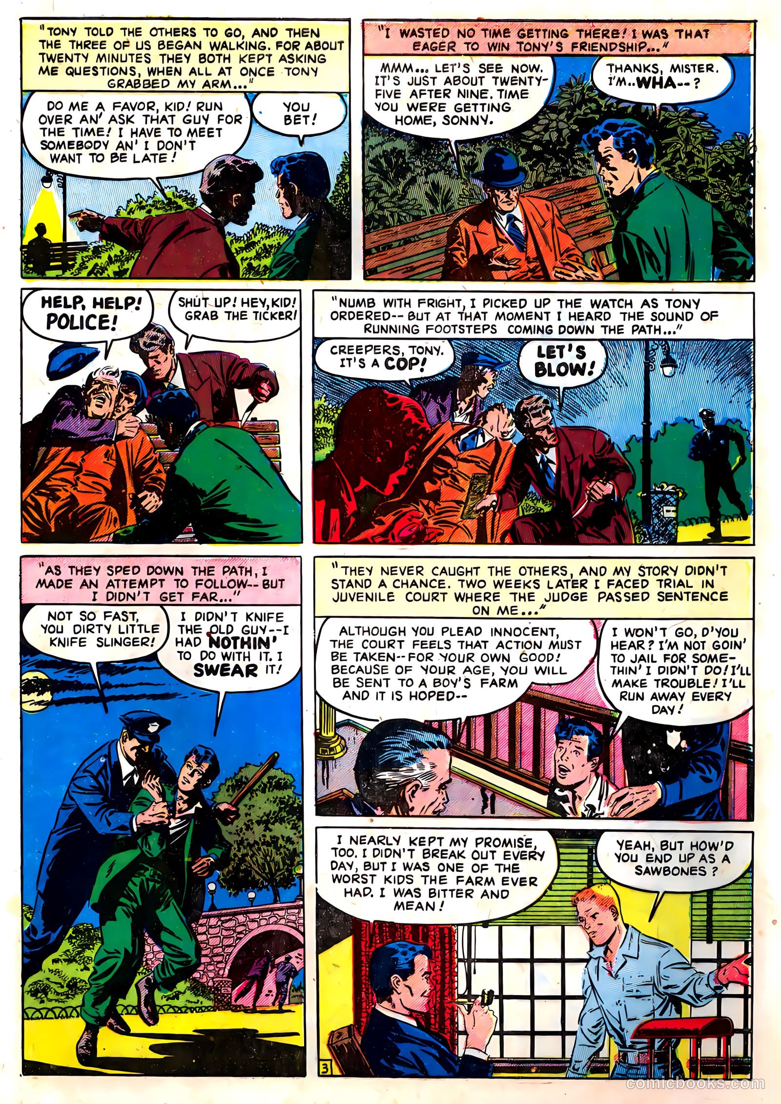 The Crime Clinic #1 (1951) — page 5