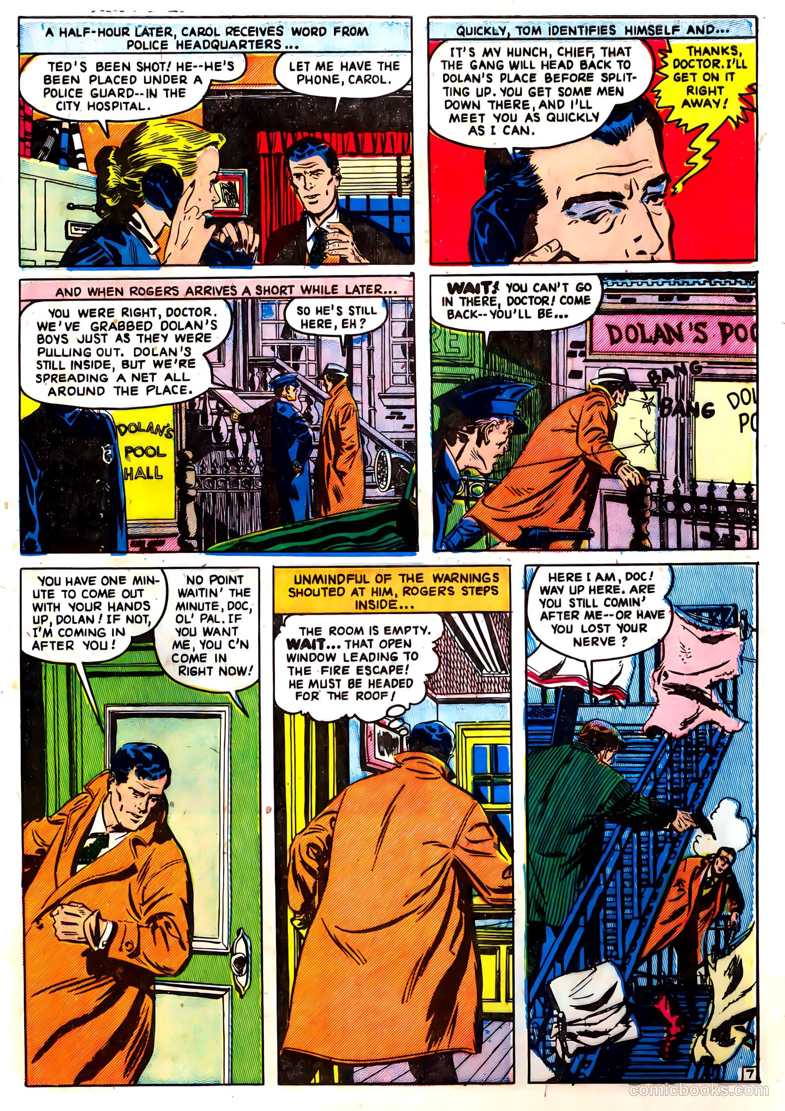 The Crime Clinic #1 (1951) — page 9