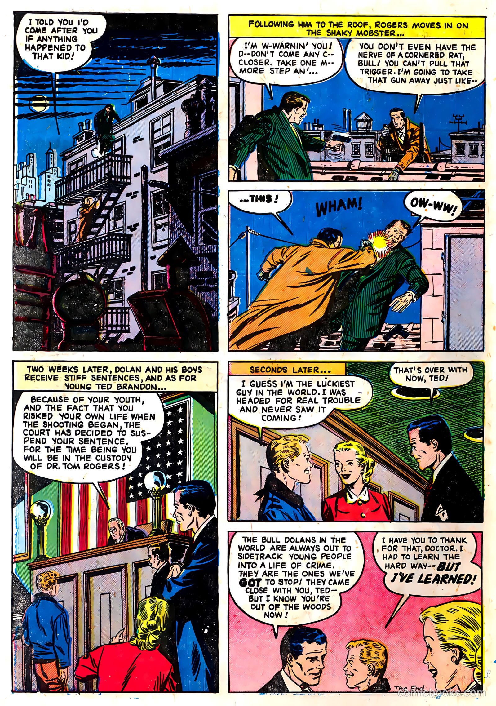 The Crime Clinic #1 (1951) — page 10