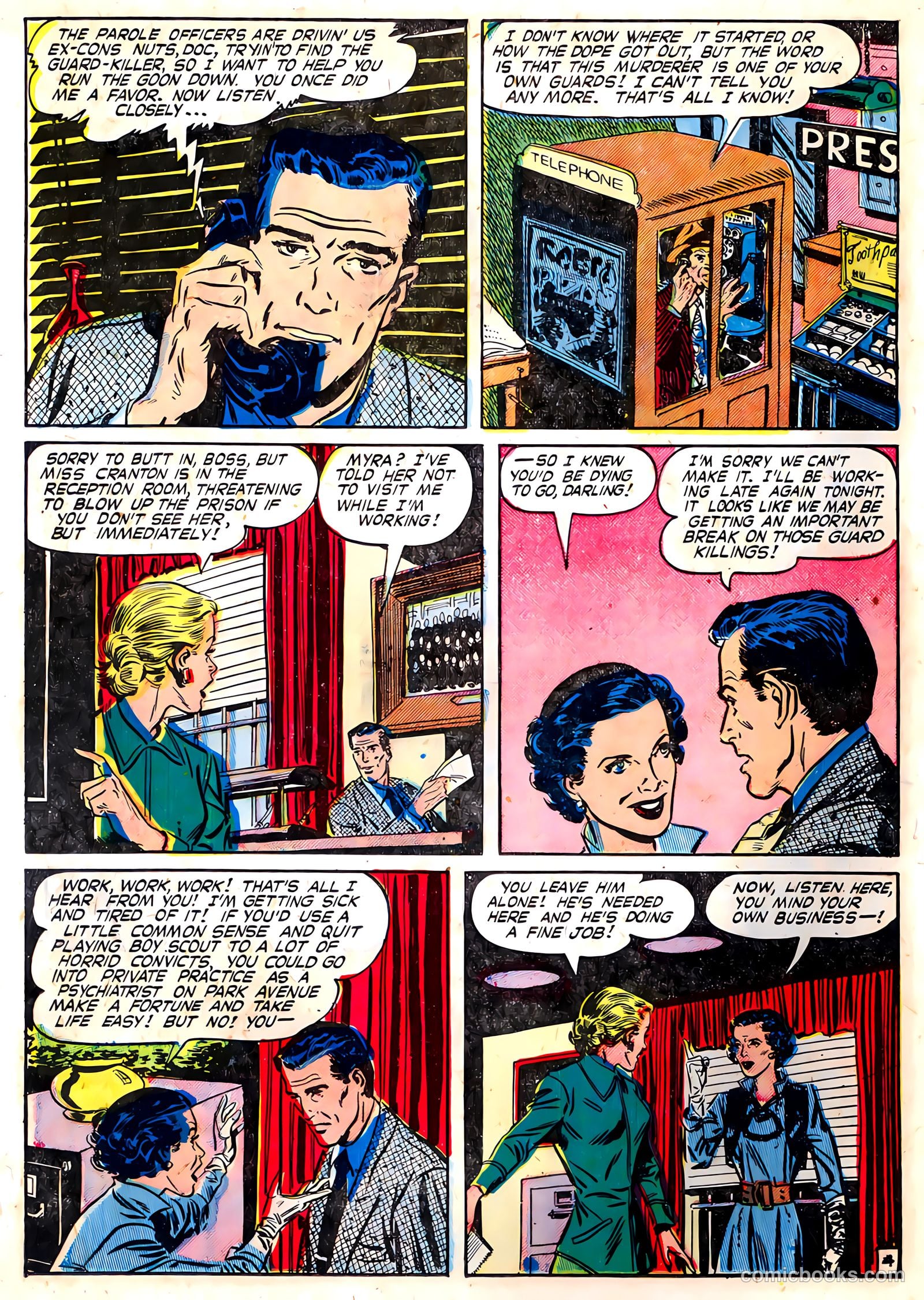 The Crime Clinic #1 (1951) — page 14
