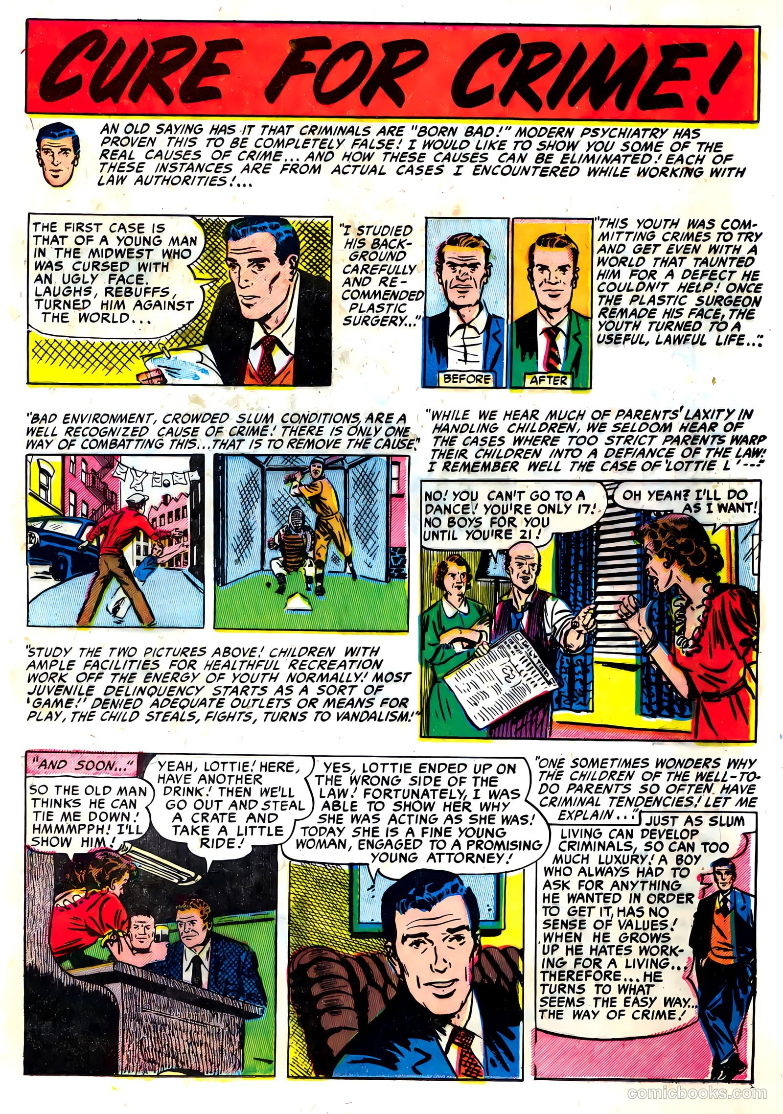 The Crime Clinic #1 (1951) — page 21