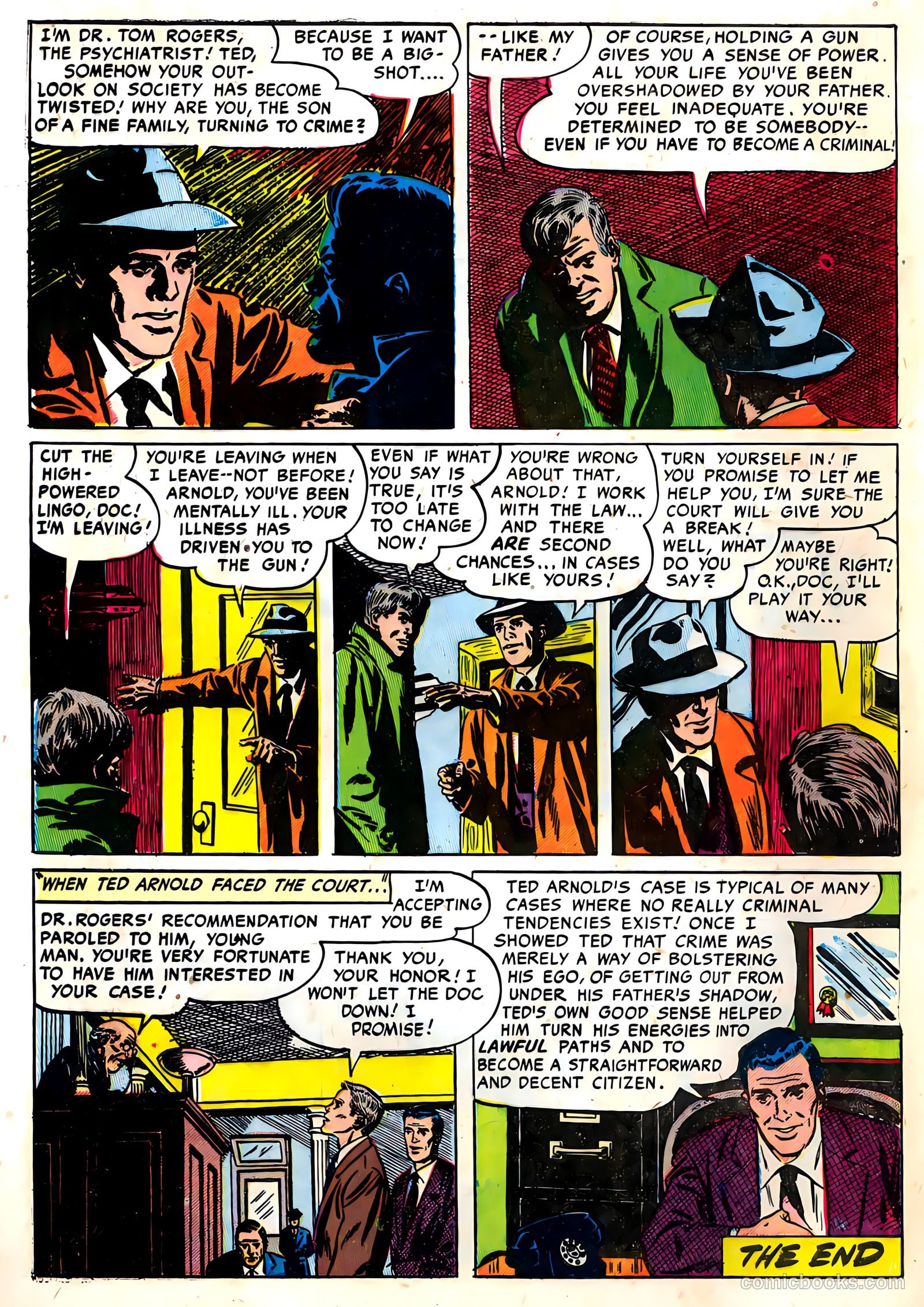 The Crime Clinic #1 (1951) — page 32