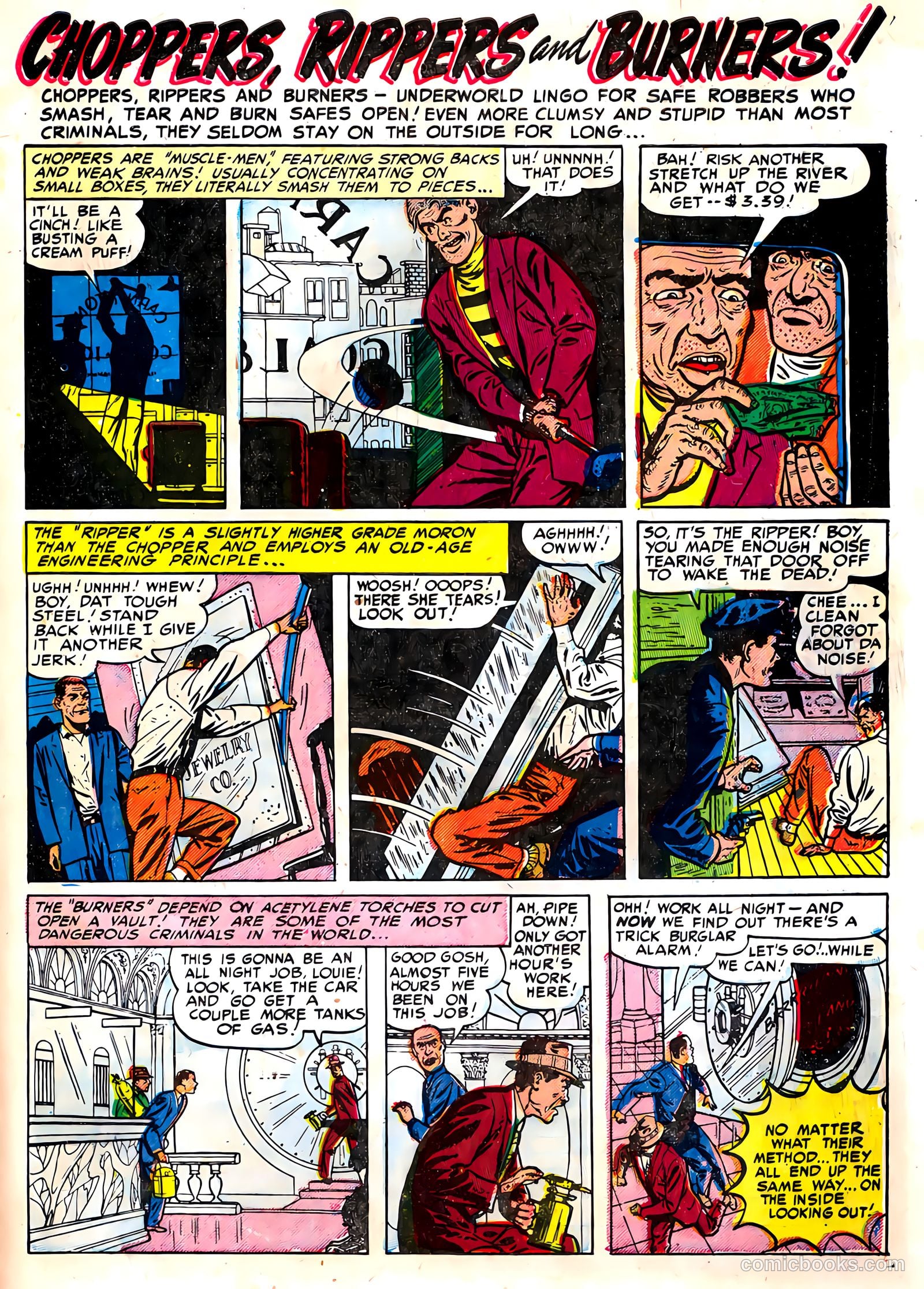 The Crime Clinic #1 (1951) — page 33