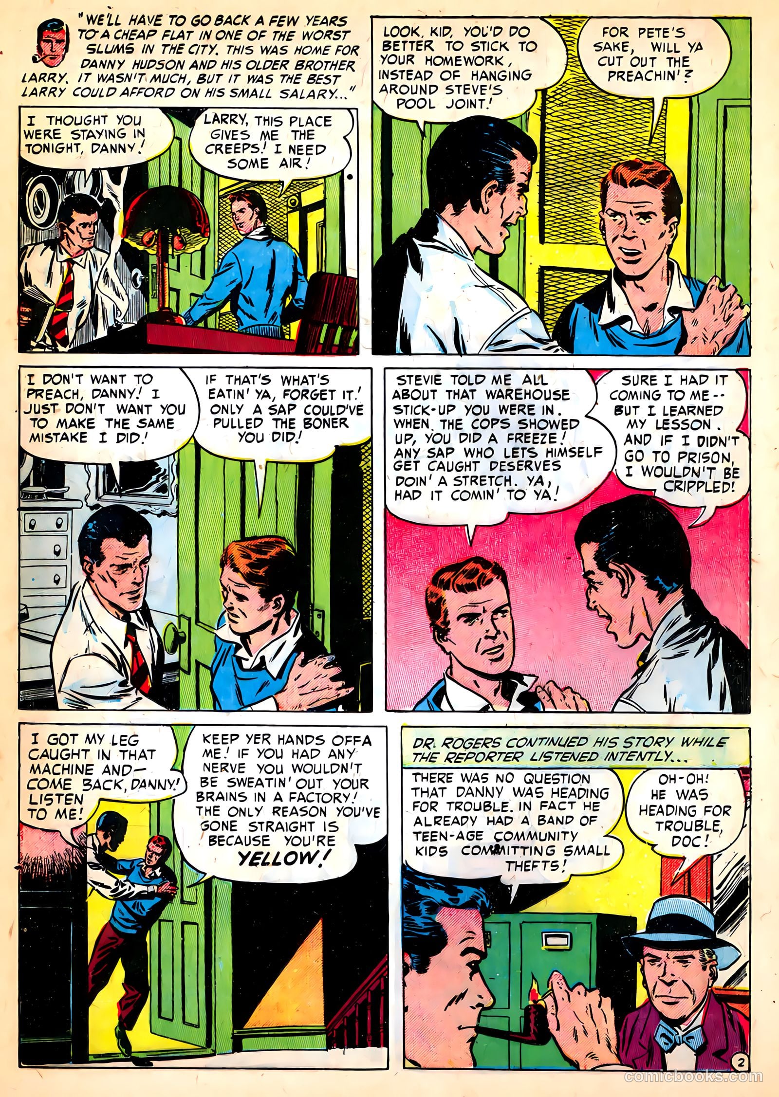 The Crime Clinic #2 (1951) — page 12