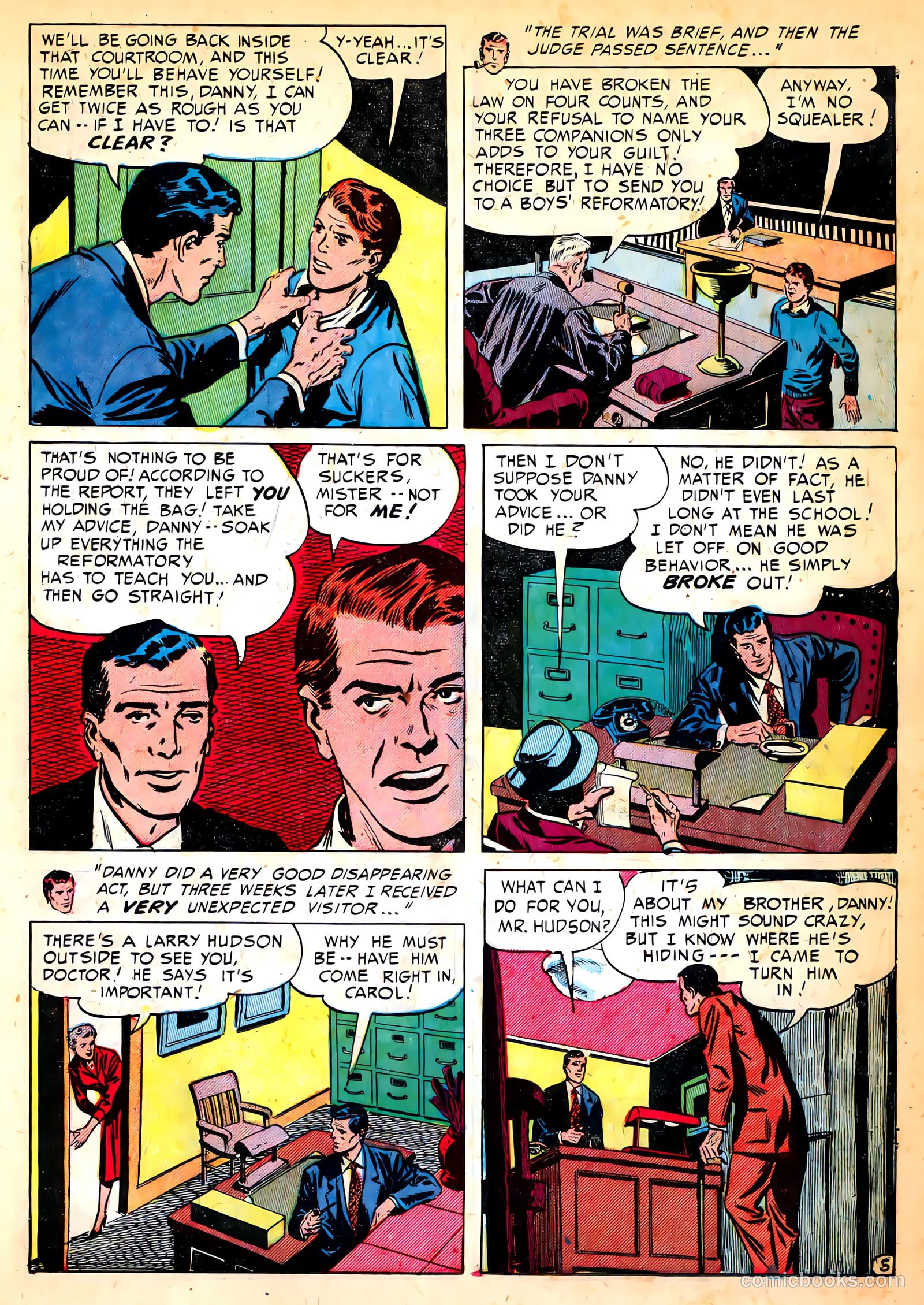 The Crime Clinic #2 (1951) — page 15