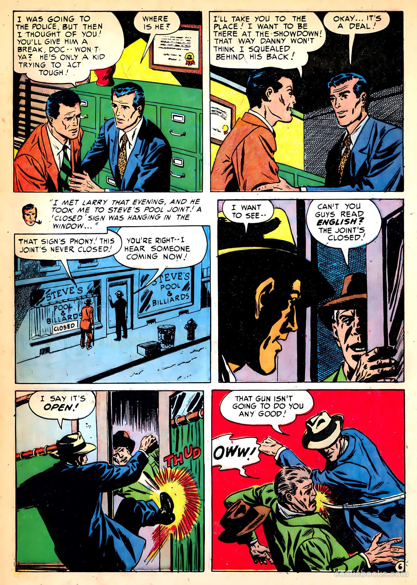 The Crime Clinic #2 (1951) — page 16