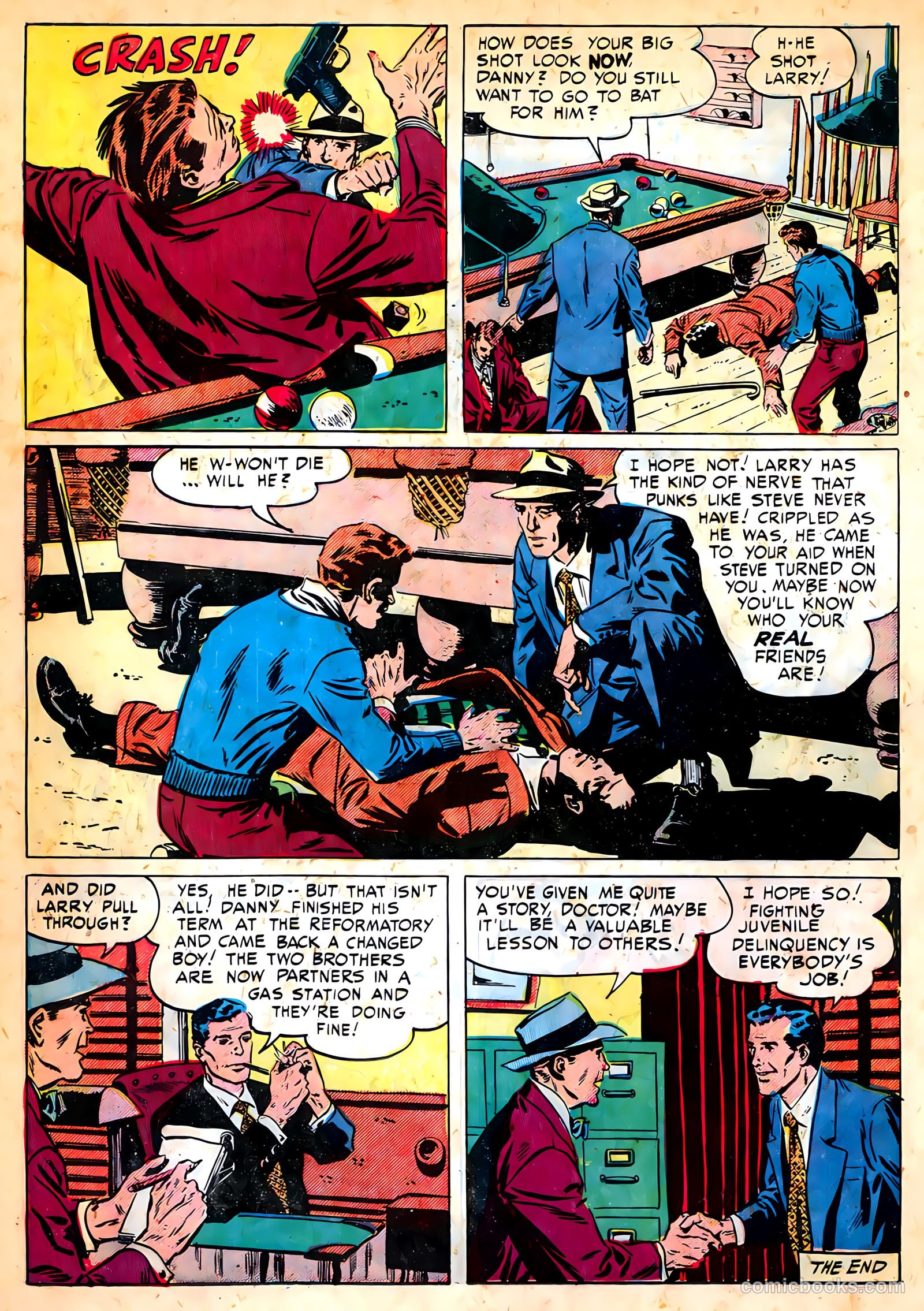The Crime Clinic #2 (1951) — page 18