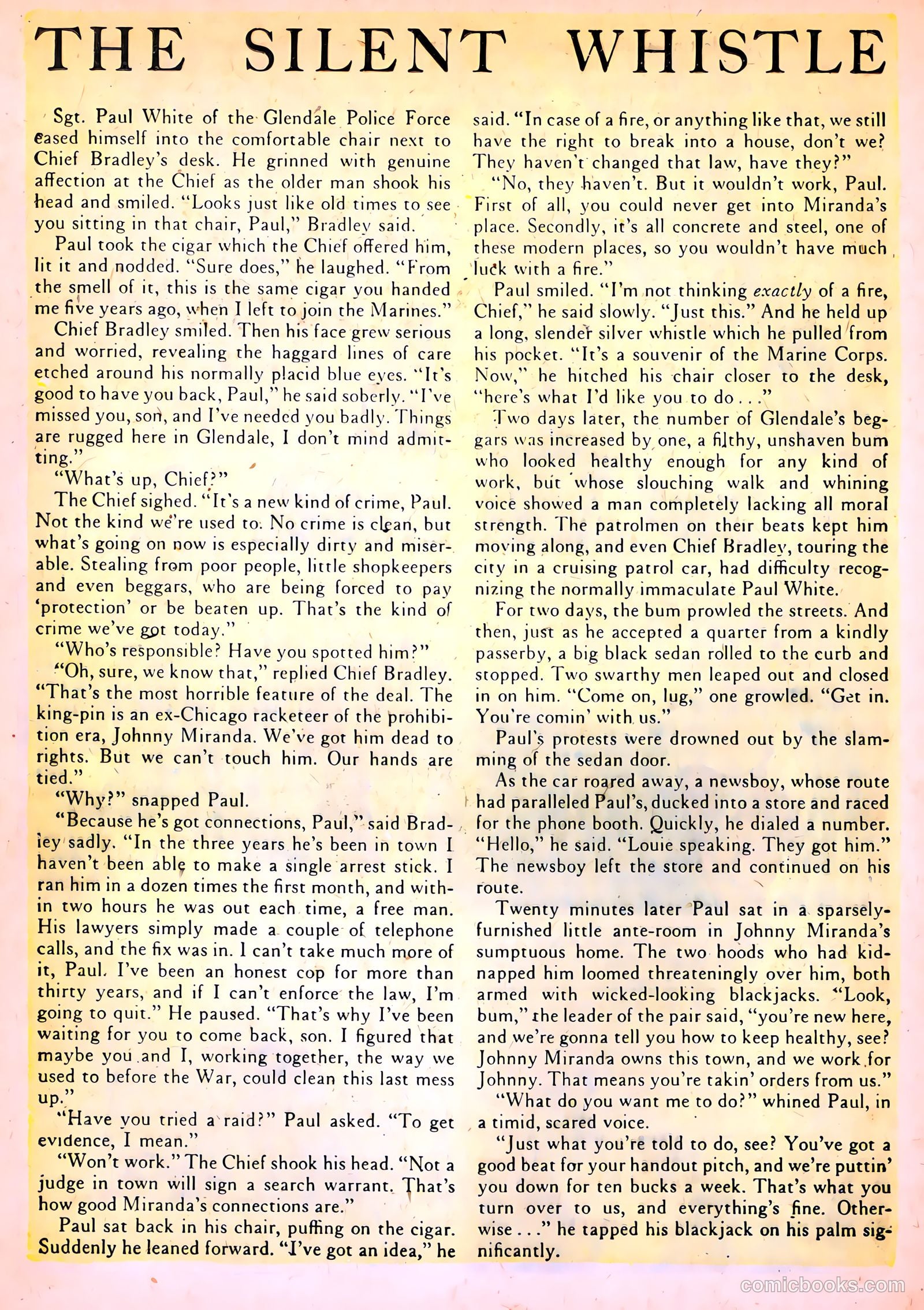 The Crime Clinic #2 (1951) — page 20