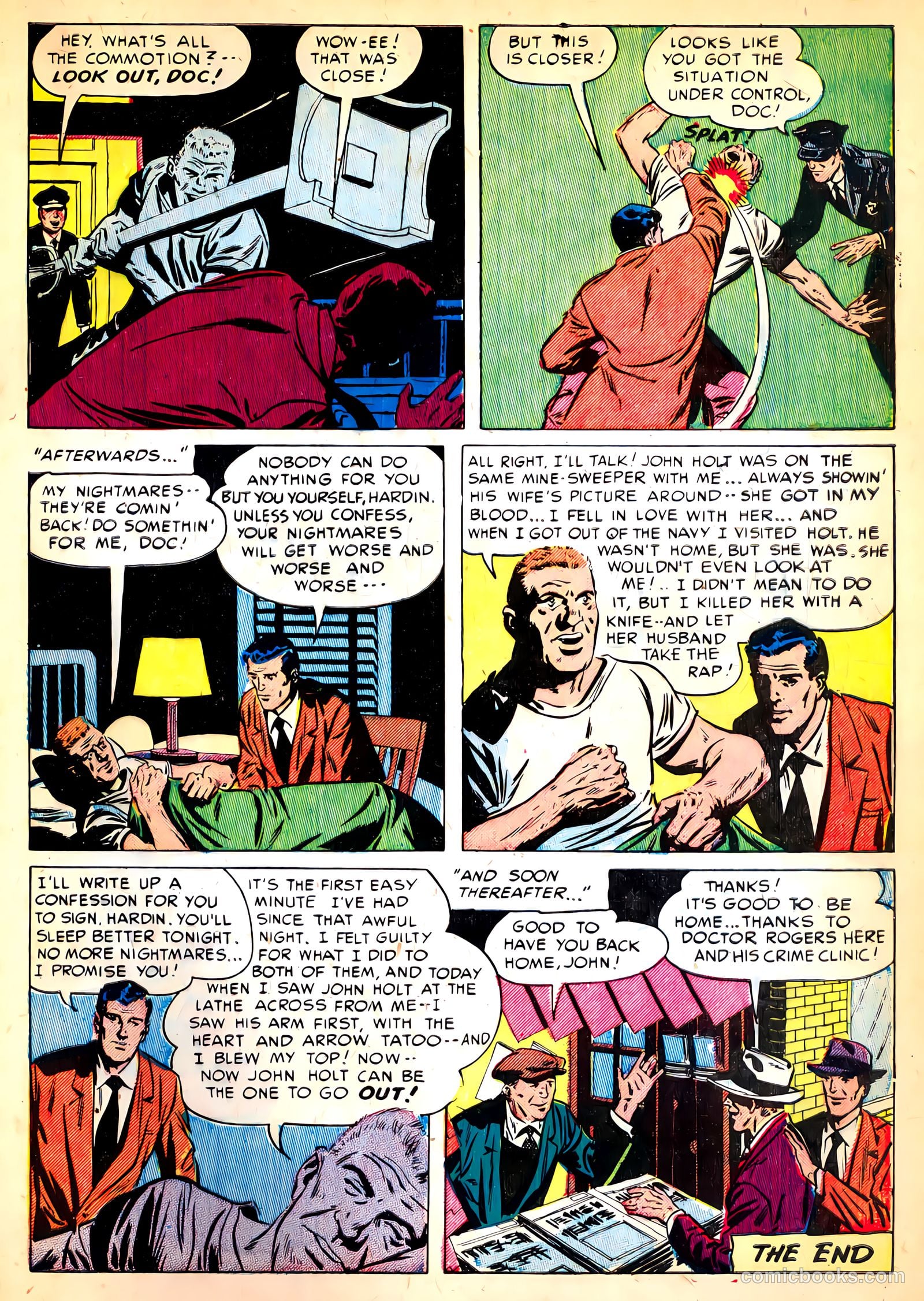 The Crime Clinic #2 (1951) — page 29