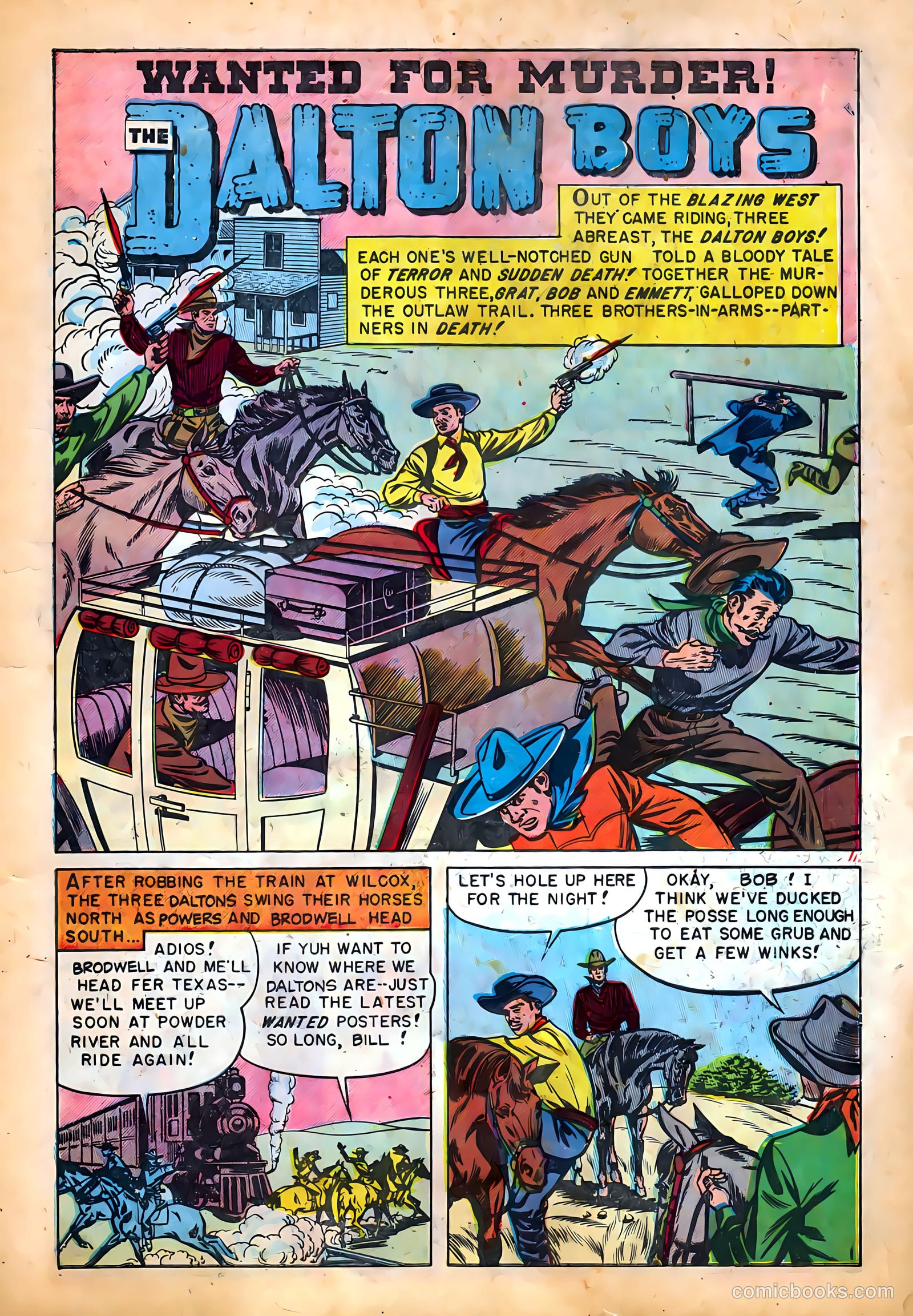 The Dalton Boys #1 (1951) — page 3 of 36