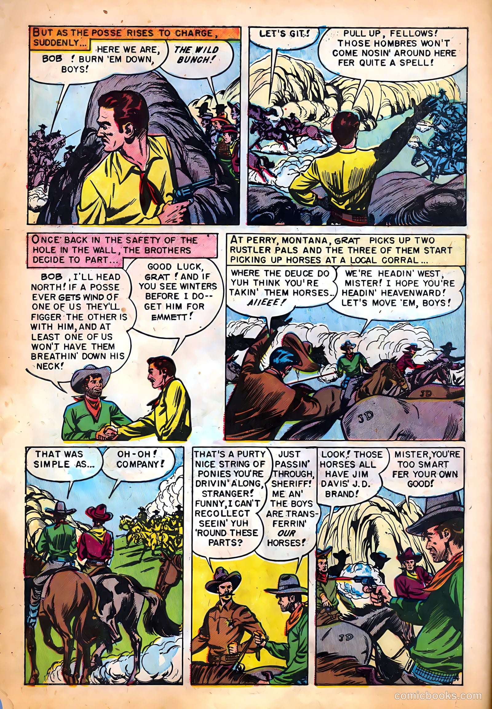 The Dalton Boys #1 (1951) — page 6 of 36
