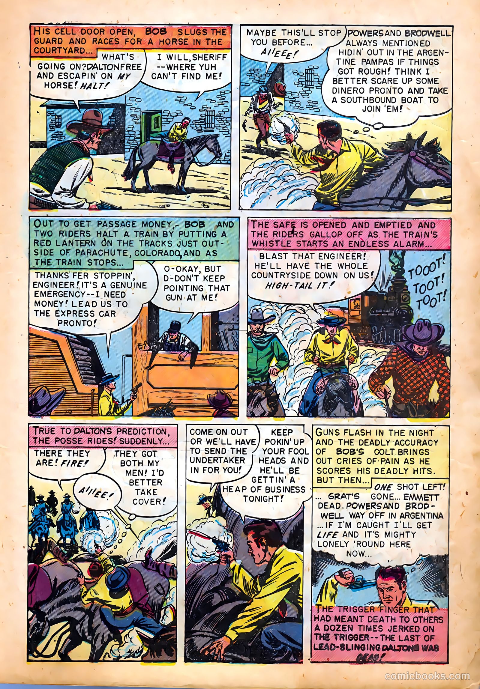 The Dalton Boys #1 (1951) — page 9 of 36