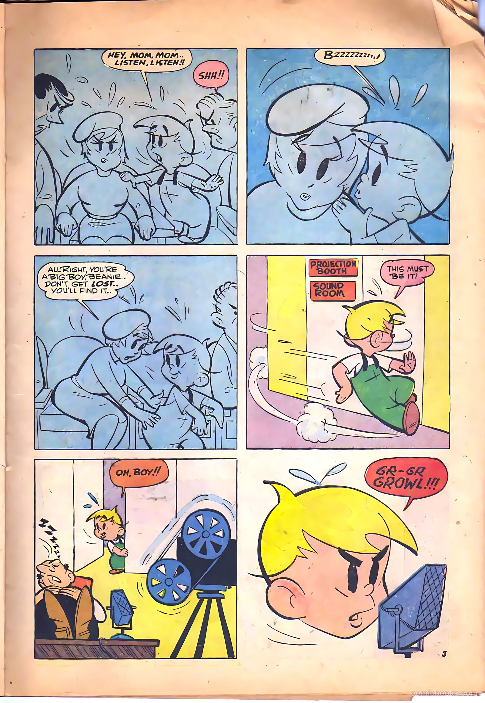 Beanie the Meanie #3 (1959) — page 6