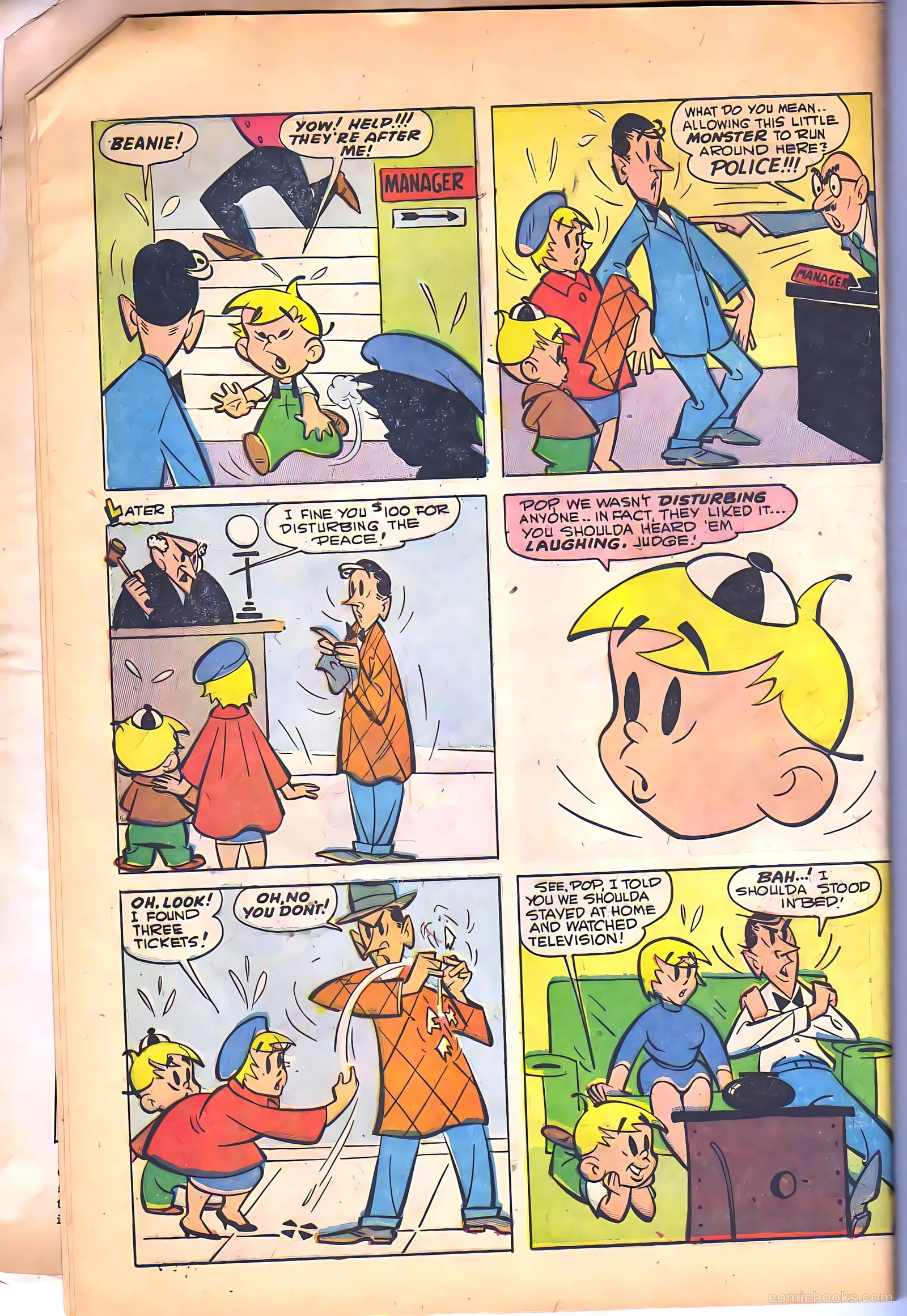 Beanie the Meanie #3 (1959) — page 9
