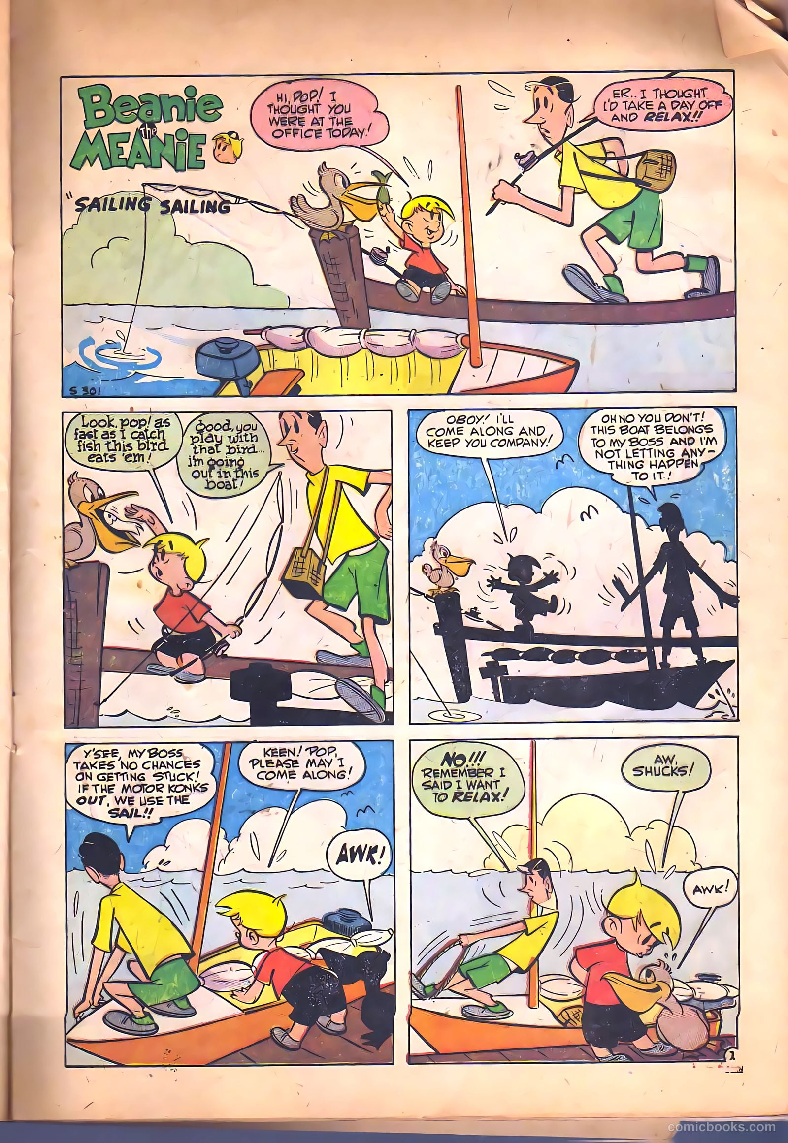 Beanie the Meanie #3 (1959) — page 10
