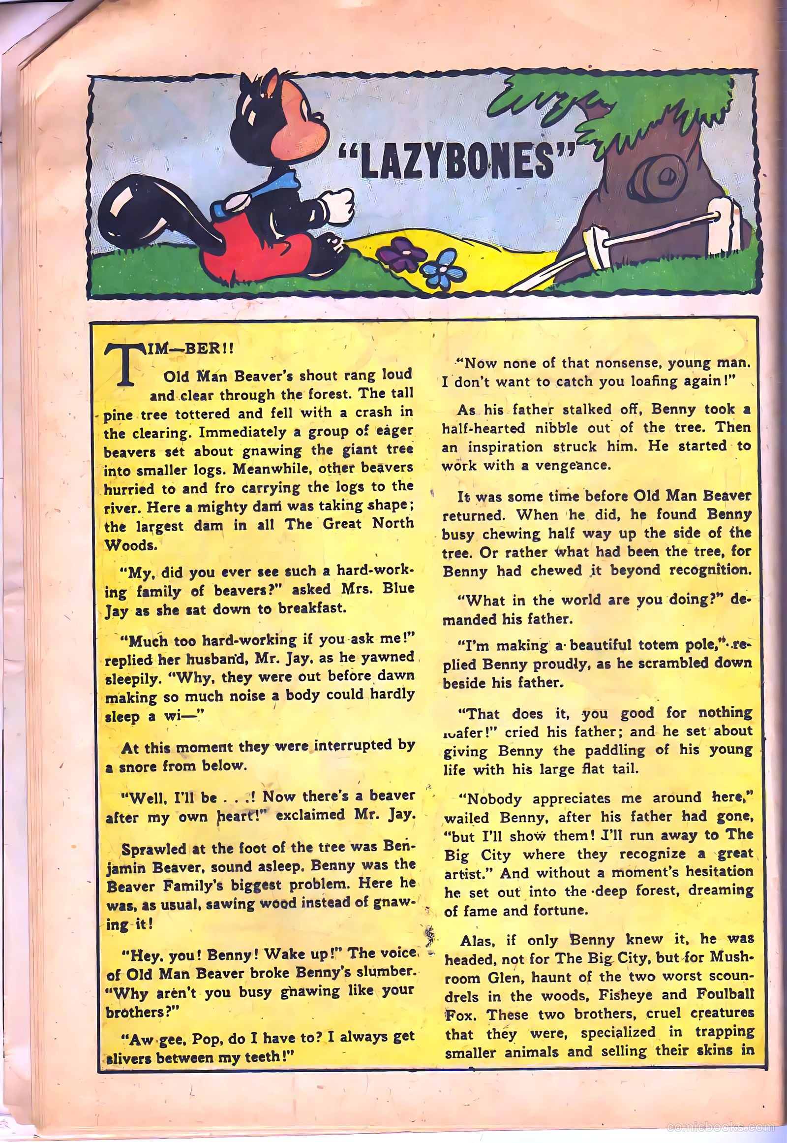 Beanie the Meanie #3 (1959) — page 15