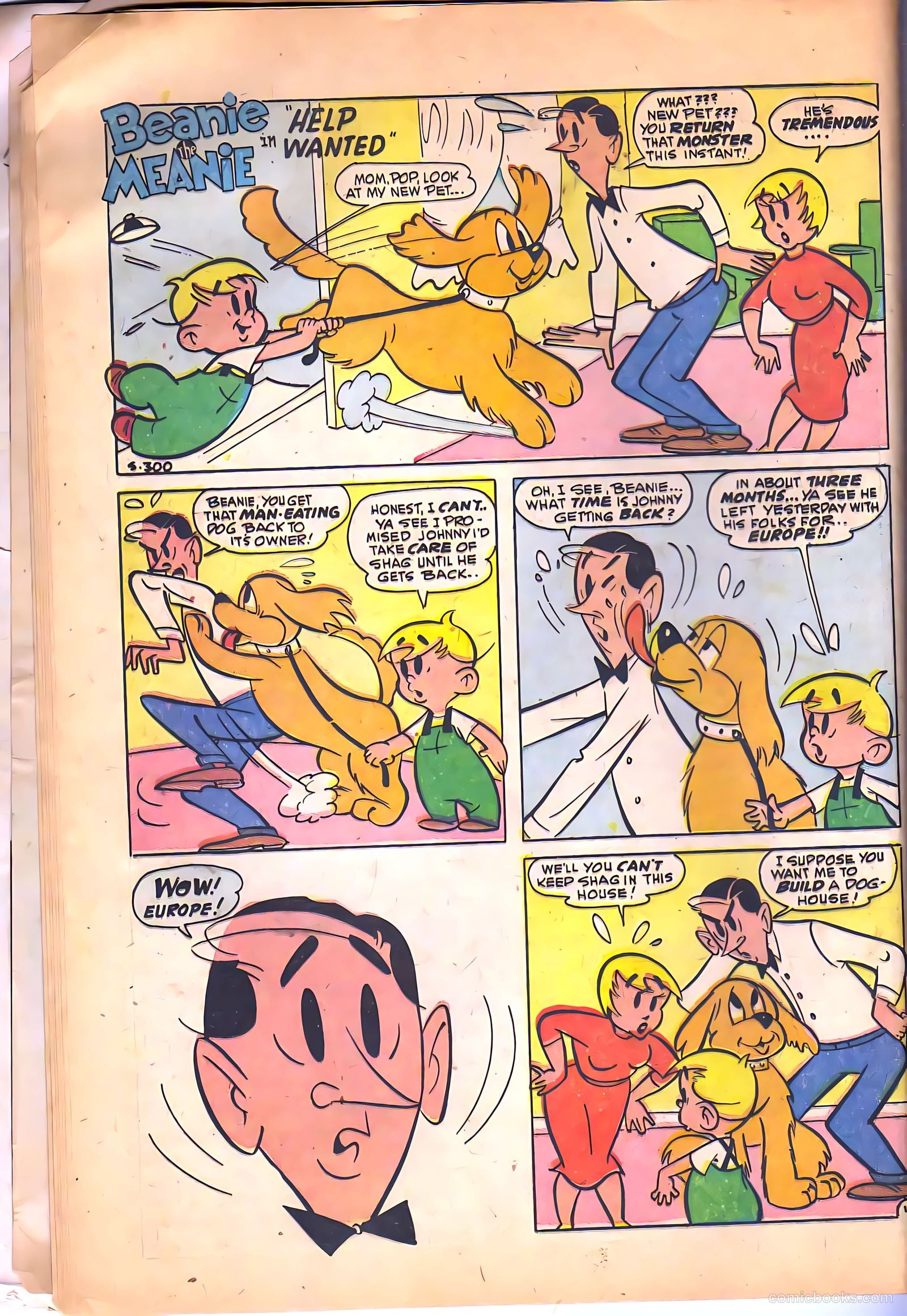 Beanie the Meanie #3 (1959) — page 17