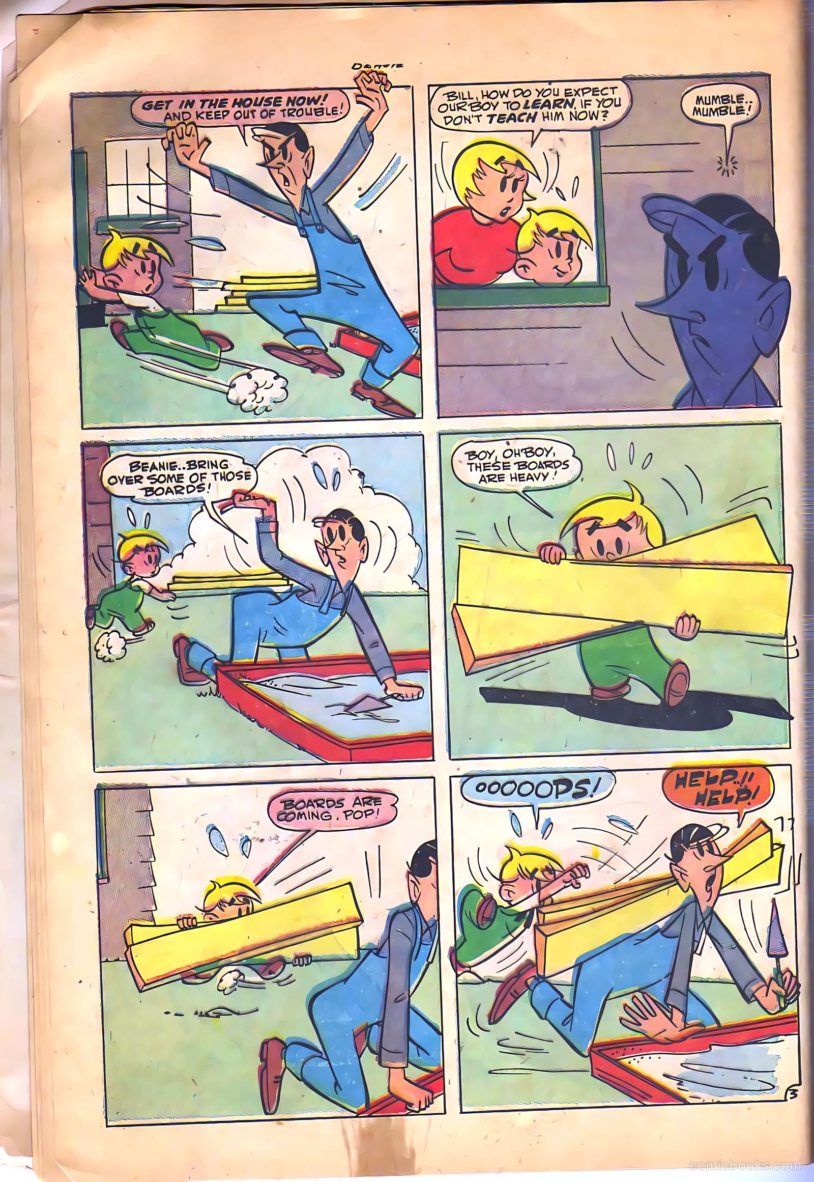 Beanie the Meanie #3 (1959) — page 19