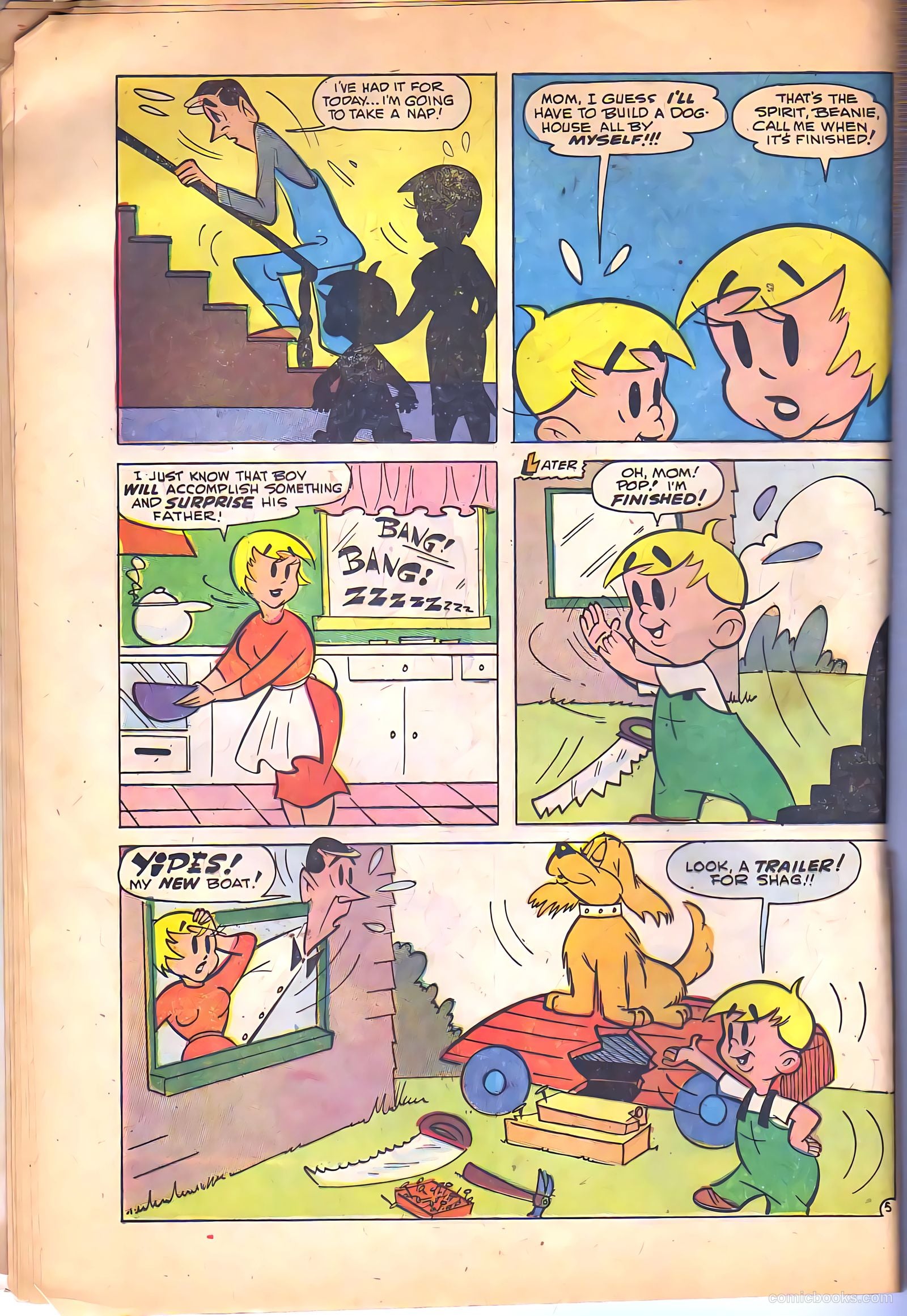 Beanie the Meanie #3 (1959) — page 21
