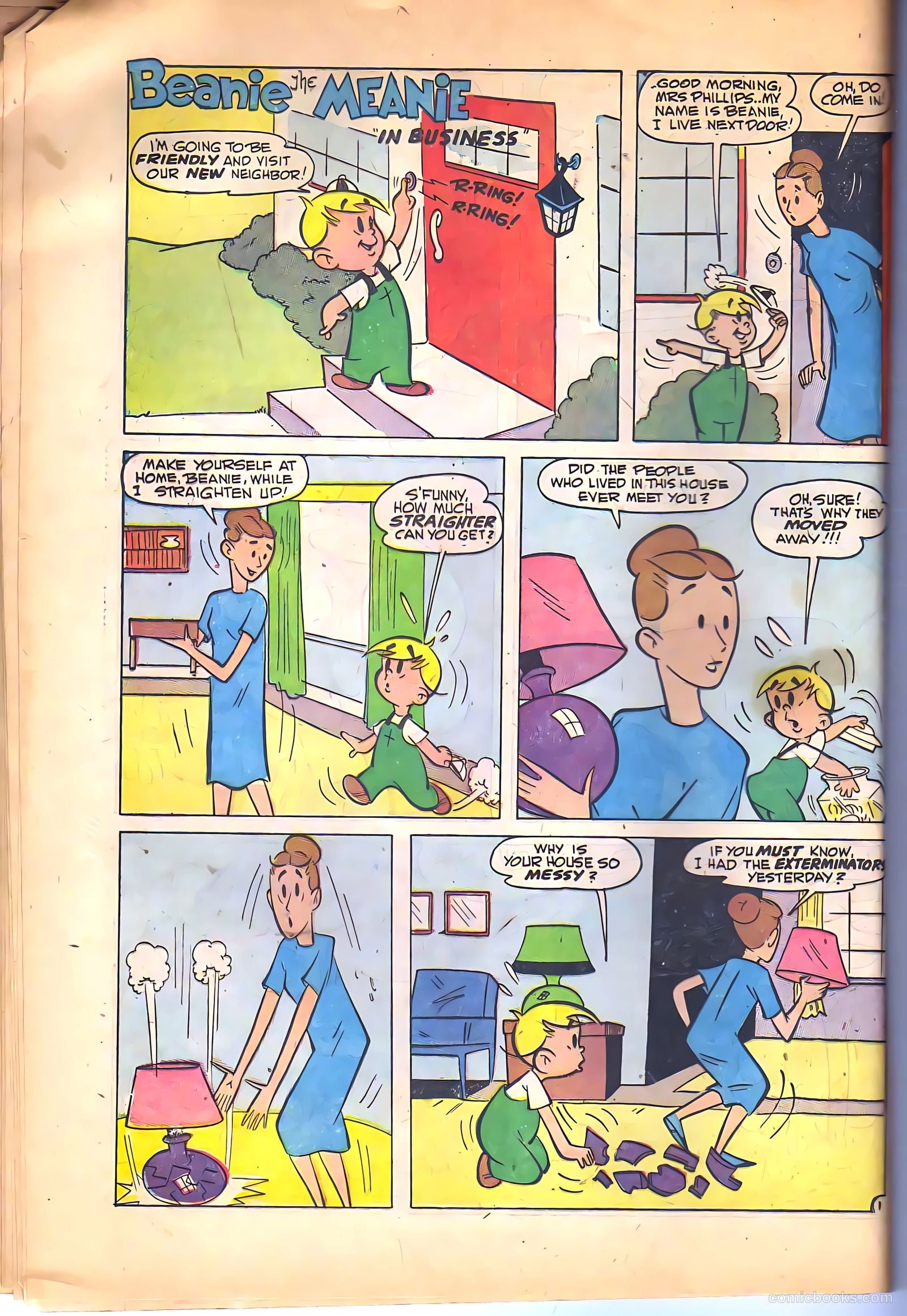 Beanie the Meanie #3 (1959) — page 25