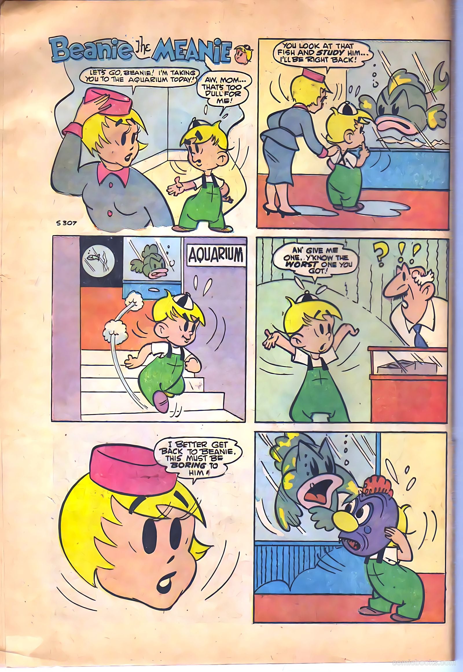 Beanie the Meanie #3 (1959) — page 35