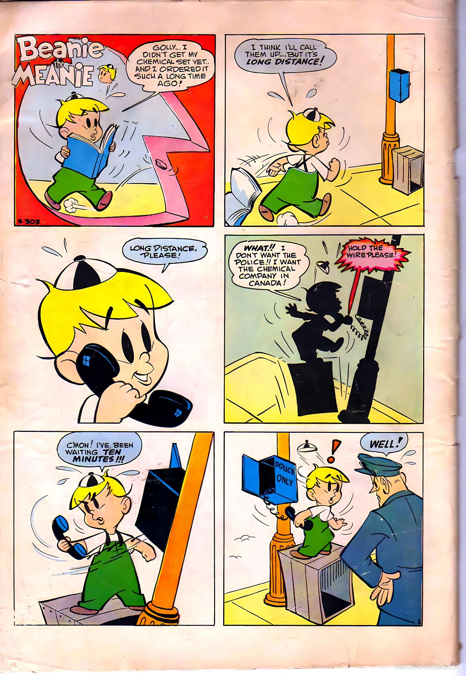 Beanie the Meanie #3 (1959) — page 37