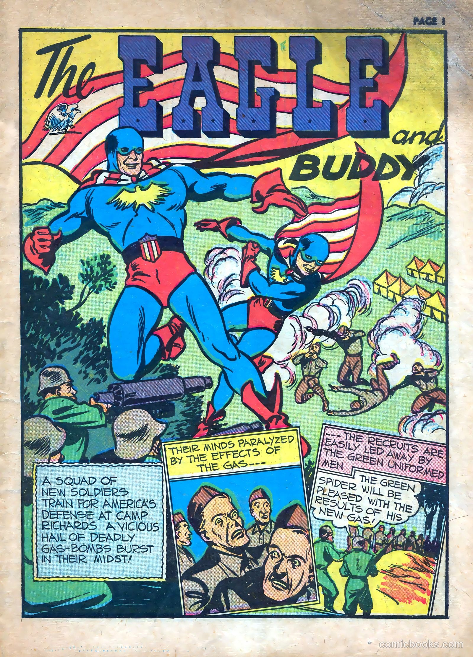 The Eagle #1 (1941) — page 3 of 68