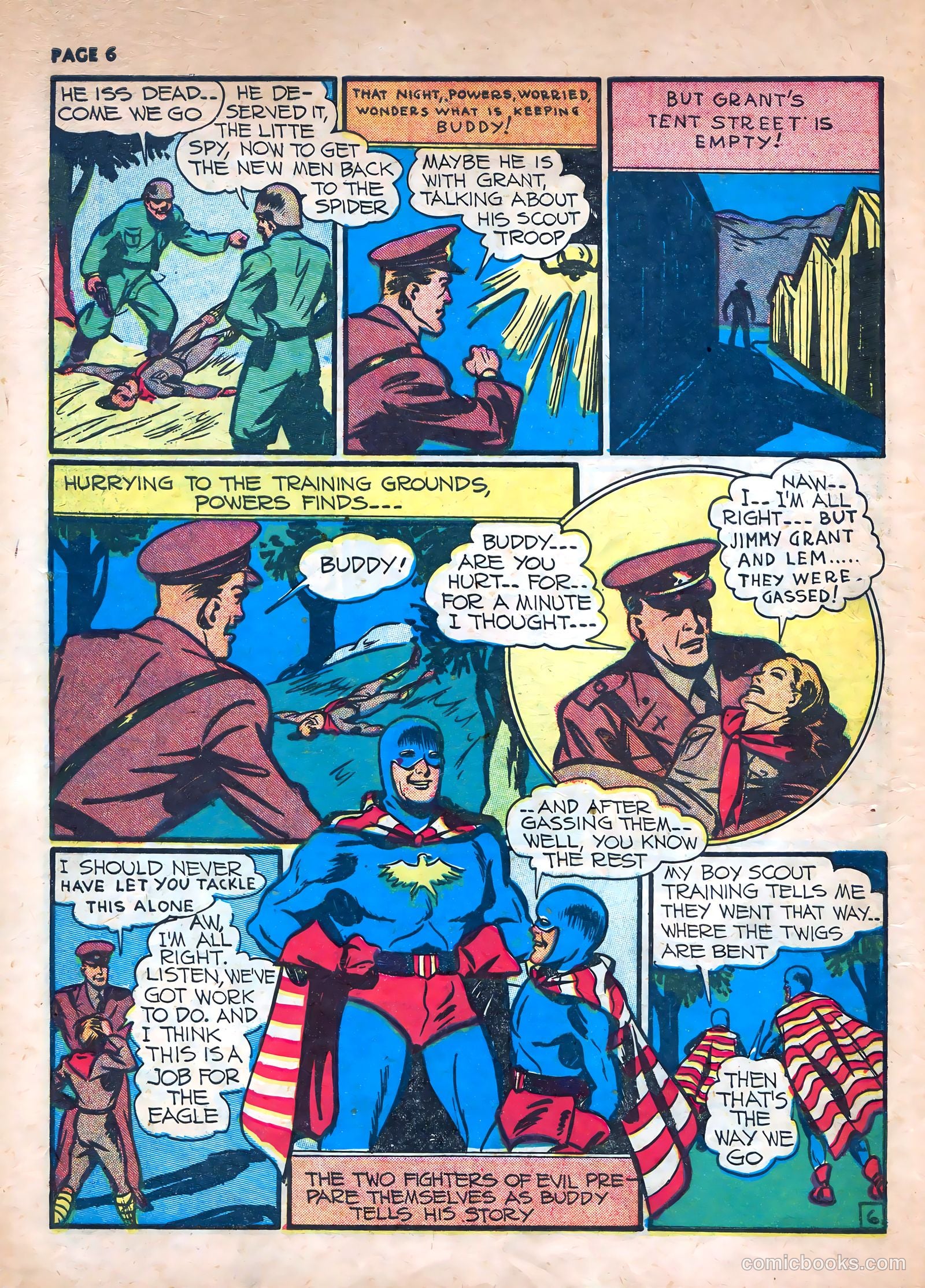 The Eagle #1 (1941) — page 8 of 68