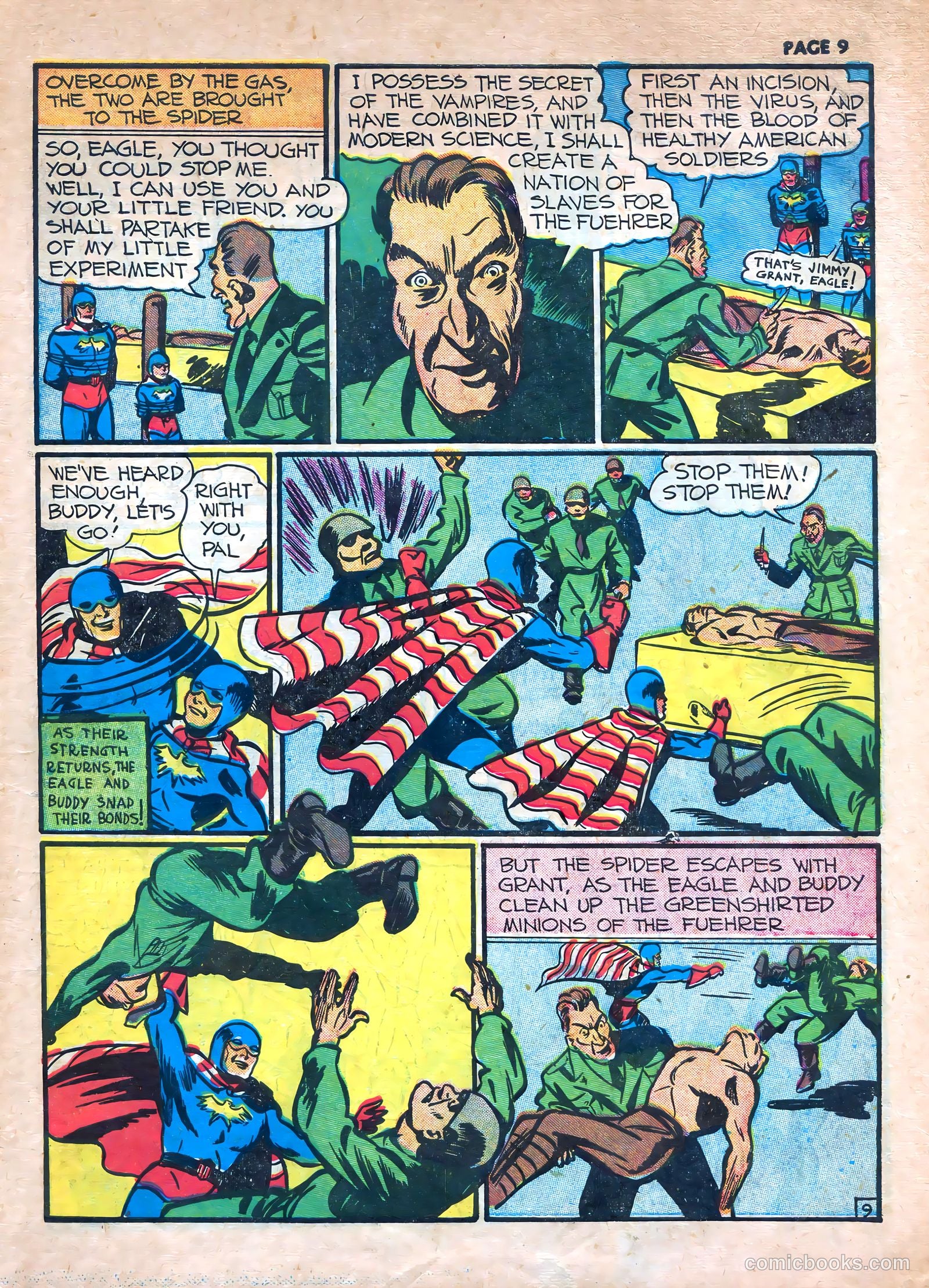 The Eagle #1 (1941) — page 11 of 68