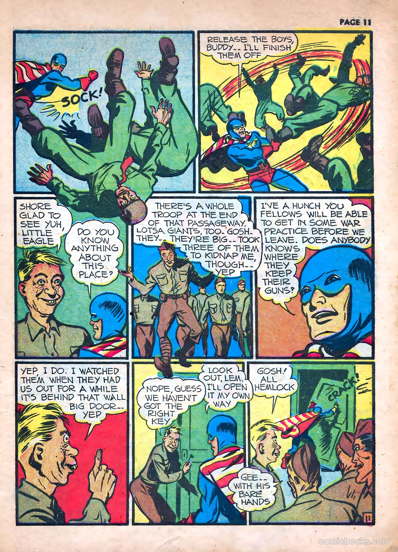 The Eagle #1 (1941) — page 13 of 68