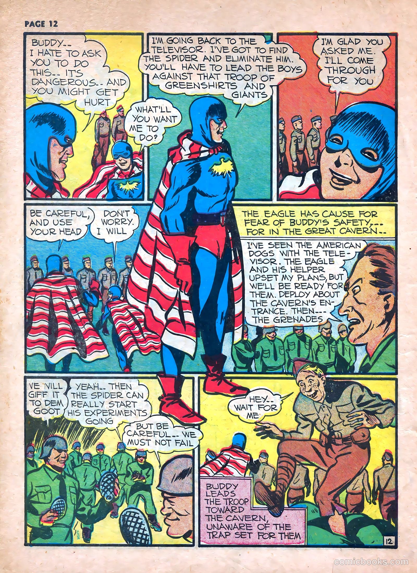 The Eagle #1 (1941) — page 14 of 68