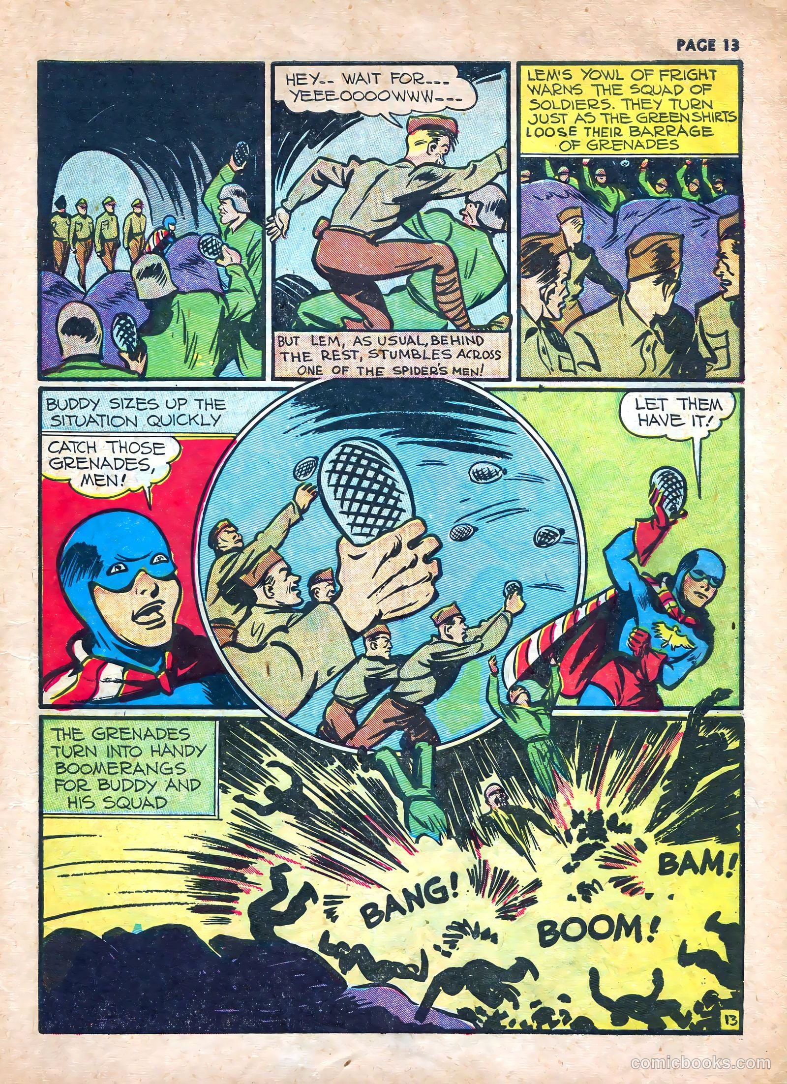 The Eagle #1 (1941) — page 15 of 68