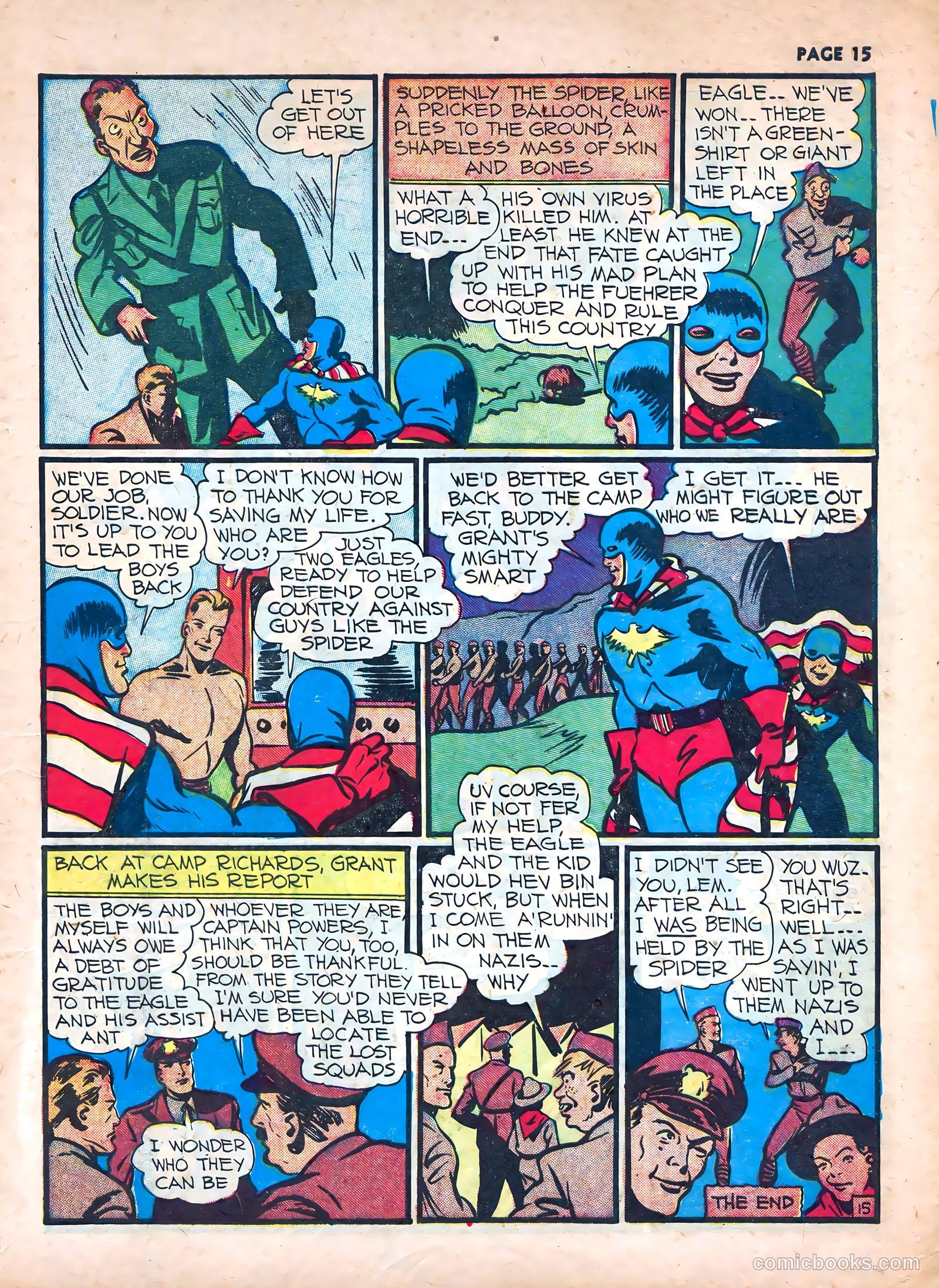 The Eagle #1 (1941) — page 17 of 68