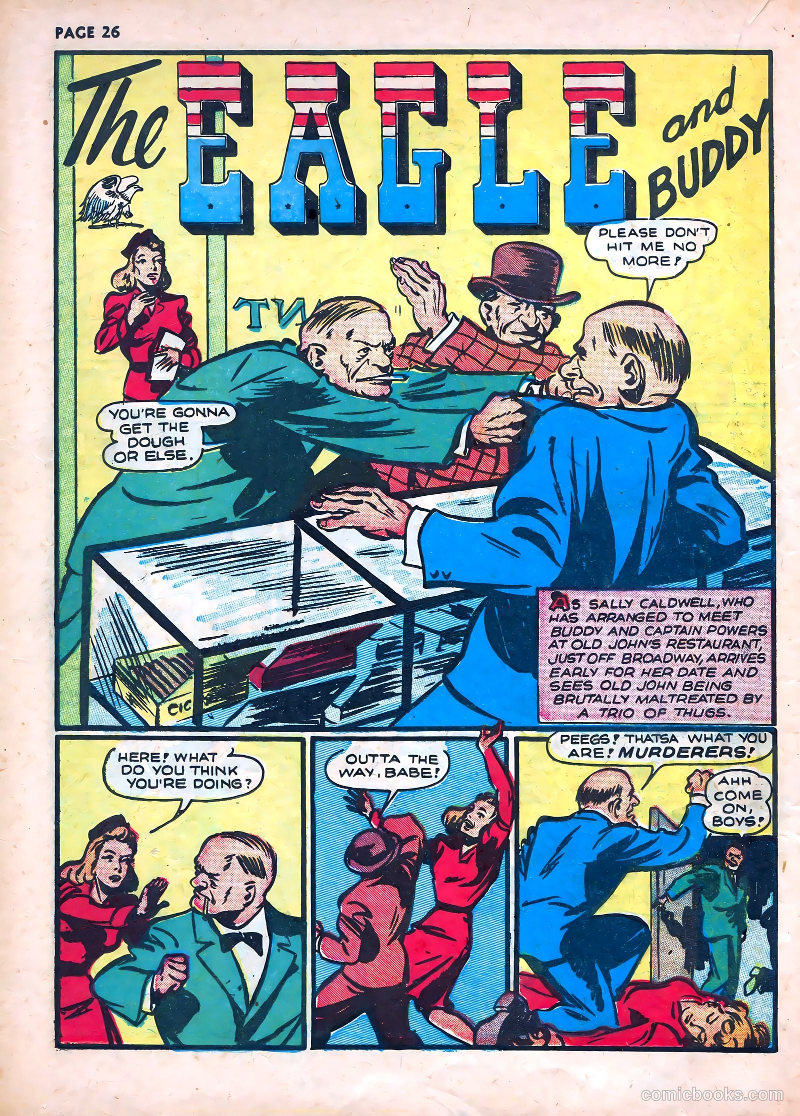 The Eagle #1 (1941) — page 28 of 68