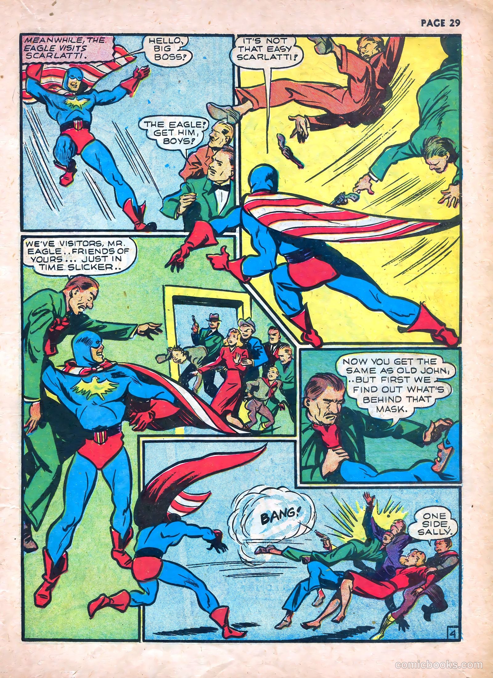 The Eagle #1 (1941) — page 31 of 68
