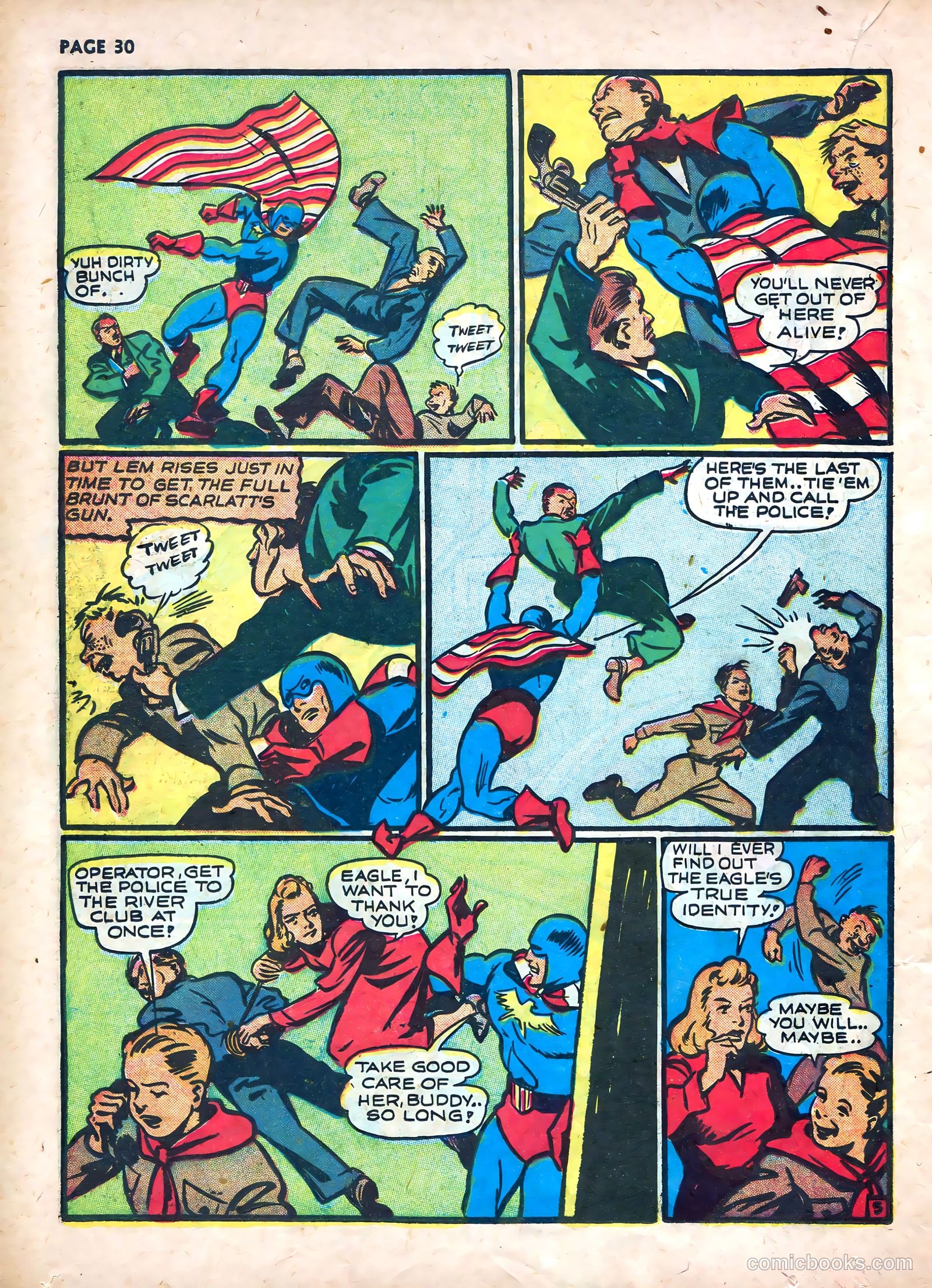 The Eagle #1 (1941) — page 32 of 68