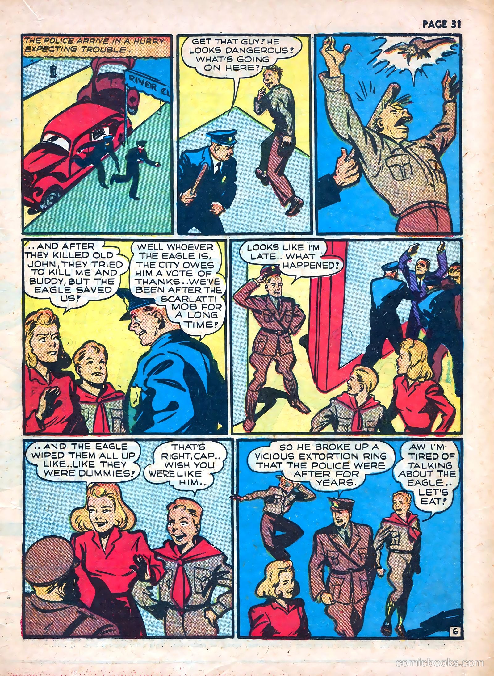 The Eagle #1 (1941) — page 33 of 68