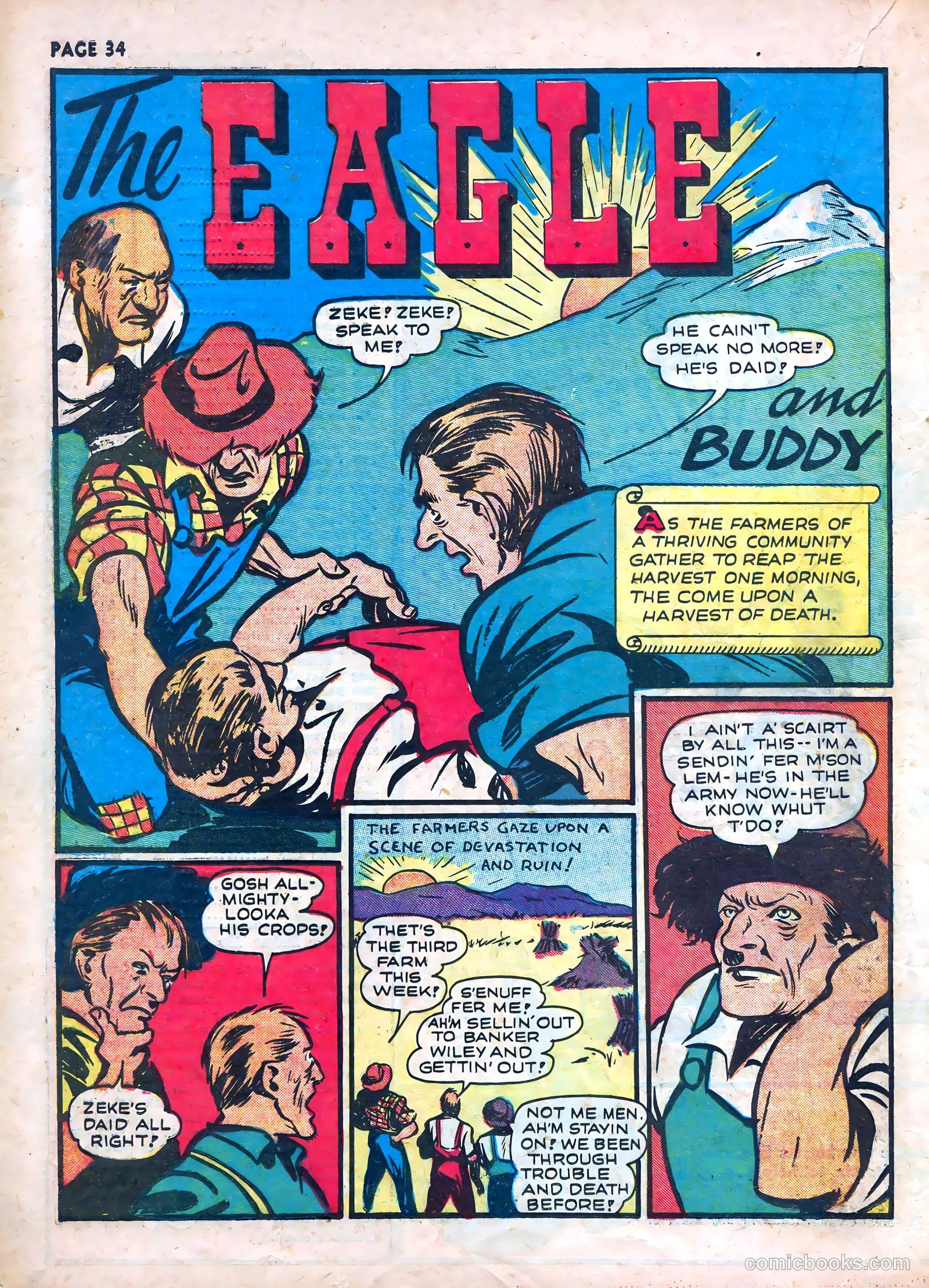 The Eagle #1 (1941) — page 36 of 68