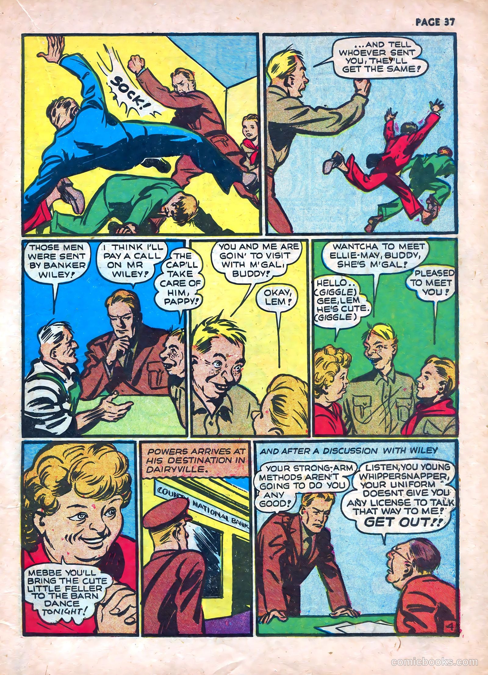 The Eagle #1 (1941) — page 39 of 68